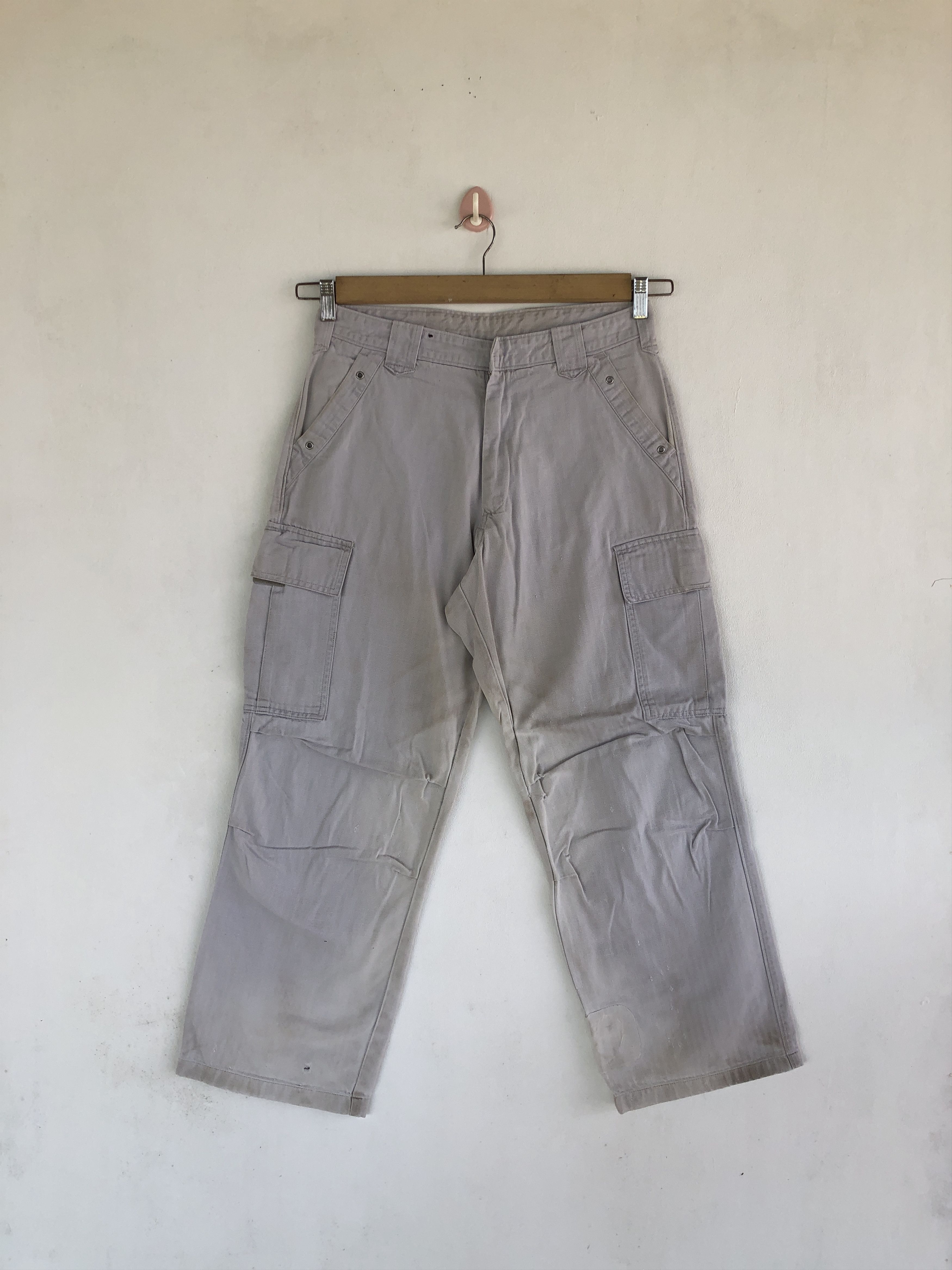 Japanese Brand Vintage Tora Cargo Pants Japanese Workers Fatigue Trousers Size US 30 / EU 46 - 1 Thumbnail