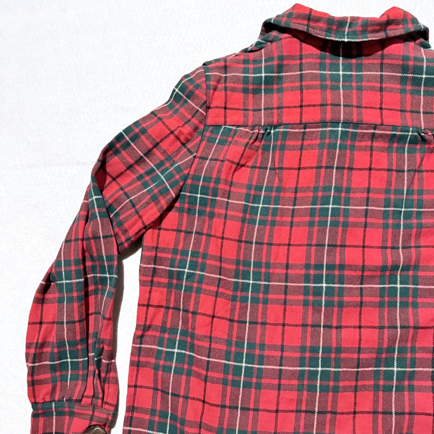Pendleton Vintage Pendleton 49er Jacket Womens Red/Green Plaid Wool Pockets Button Blazer Medium Size M / US 6-8 / IT 42-44 - 5 Thumbnail
