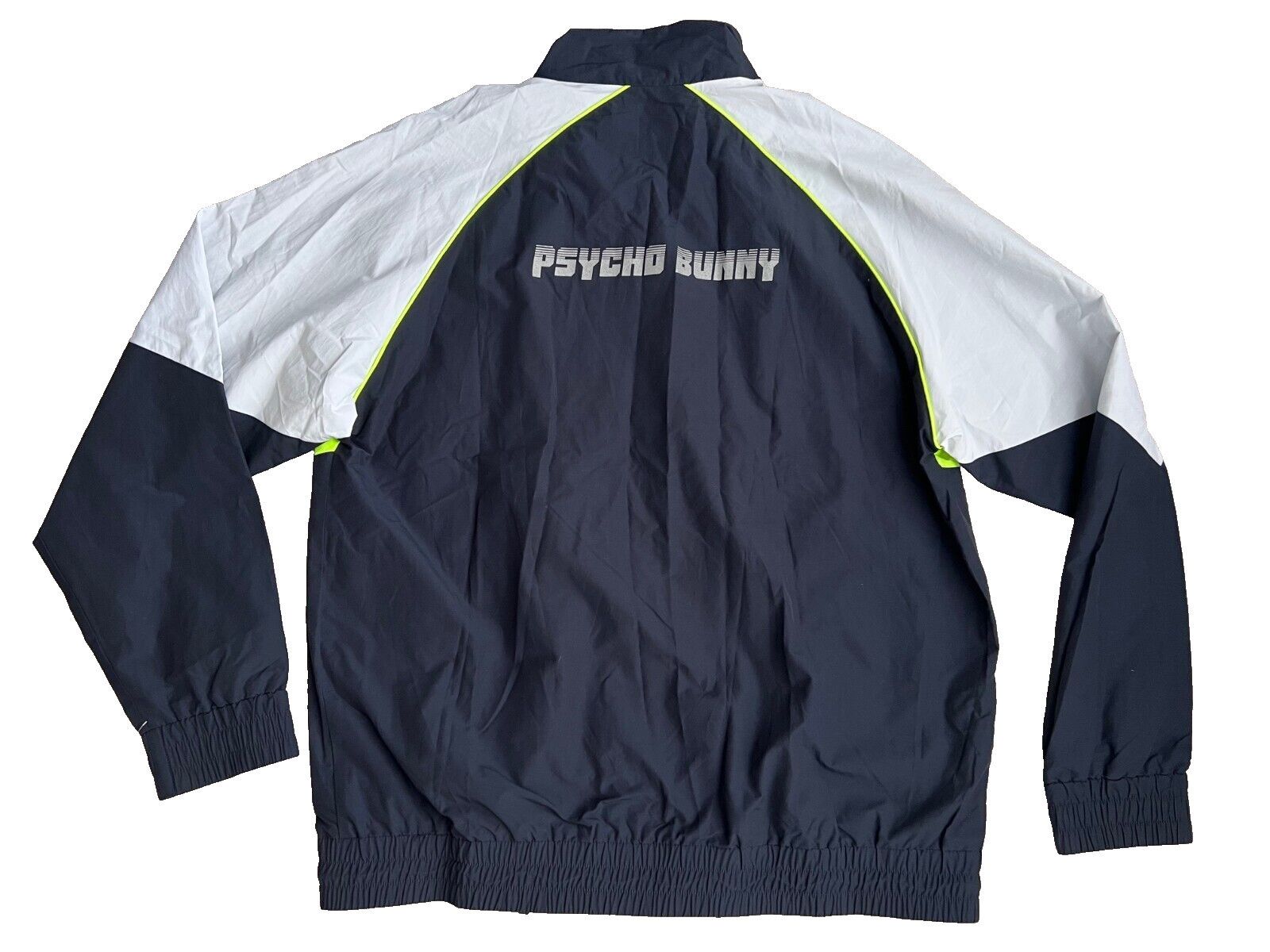 Psycho Bunny Psycho Bunny Wasco Colour Block Track Jacket Navy ( 3XL ) Size US XXL / EU 58 / 5 - 6 Thumbnail