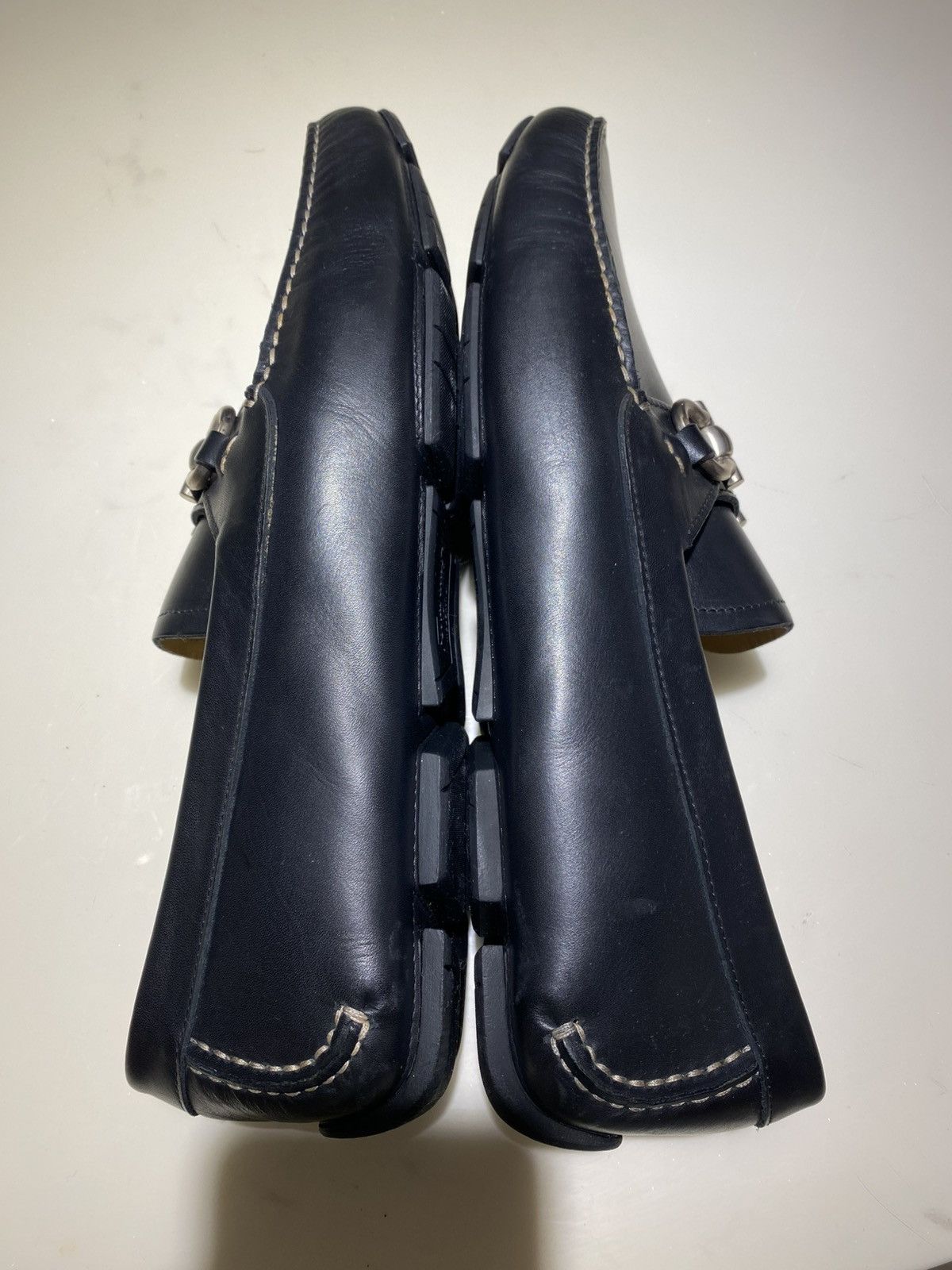 Salvatore Ferragamo Salvatore Ferragamo Parigi Leather Loafers 9.5 Size US 9.5 / EU 42-43 - 8 Thumbnail