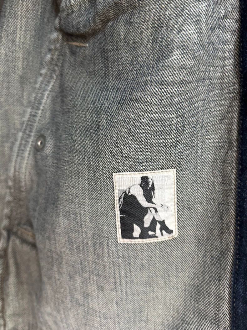 Rick Owens rick owens Gradient wash denim jacket Size US L / EU 52-54 / 3 - 2 Thumbnail