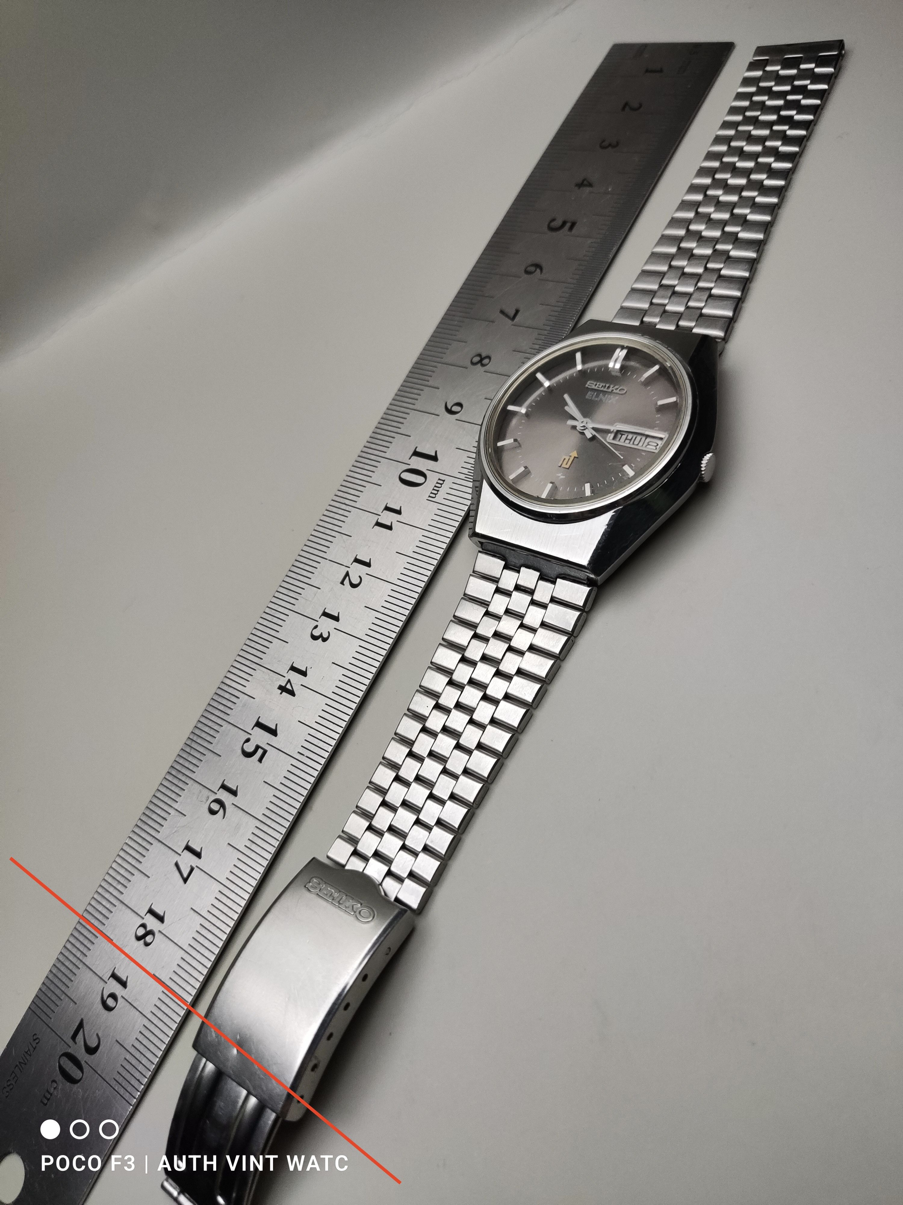 Seiko Rare Authentic Vintage Seiko Electronic ELNIX 0703-7110 Men Size ONE SIZE - 16 Thumbnail