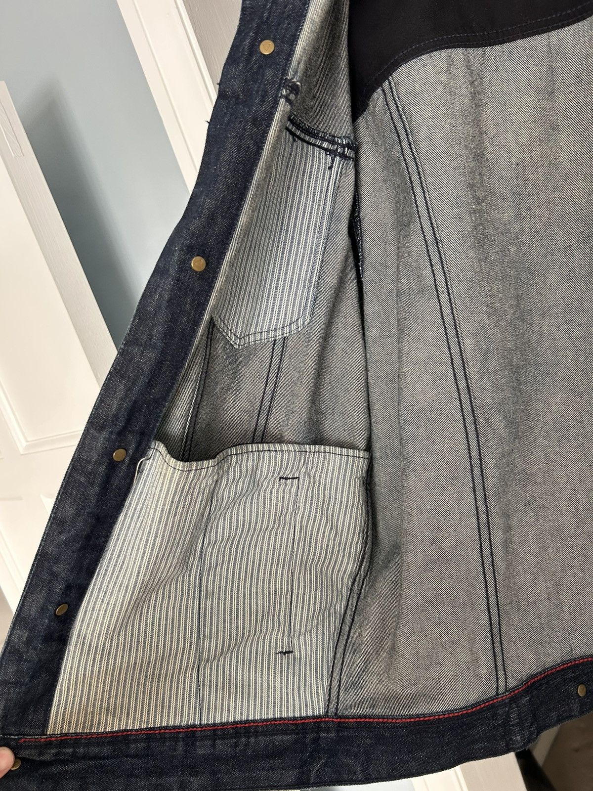 A$AP Rocky × Guess Guess x A$AP Rocky Navy Denim Jacket Size US S / EU 44-46 / 1 - 5 Thumbnail