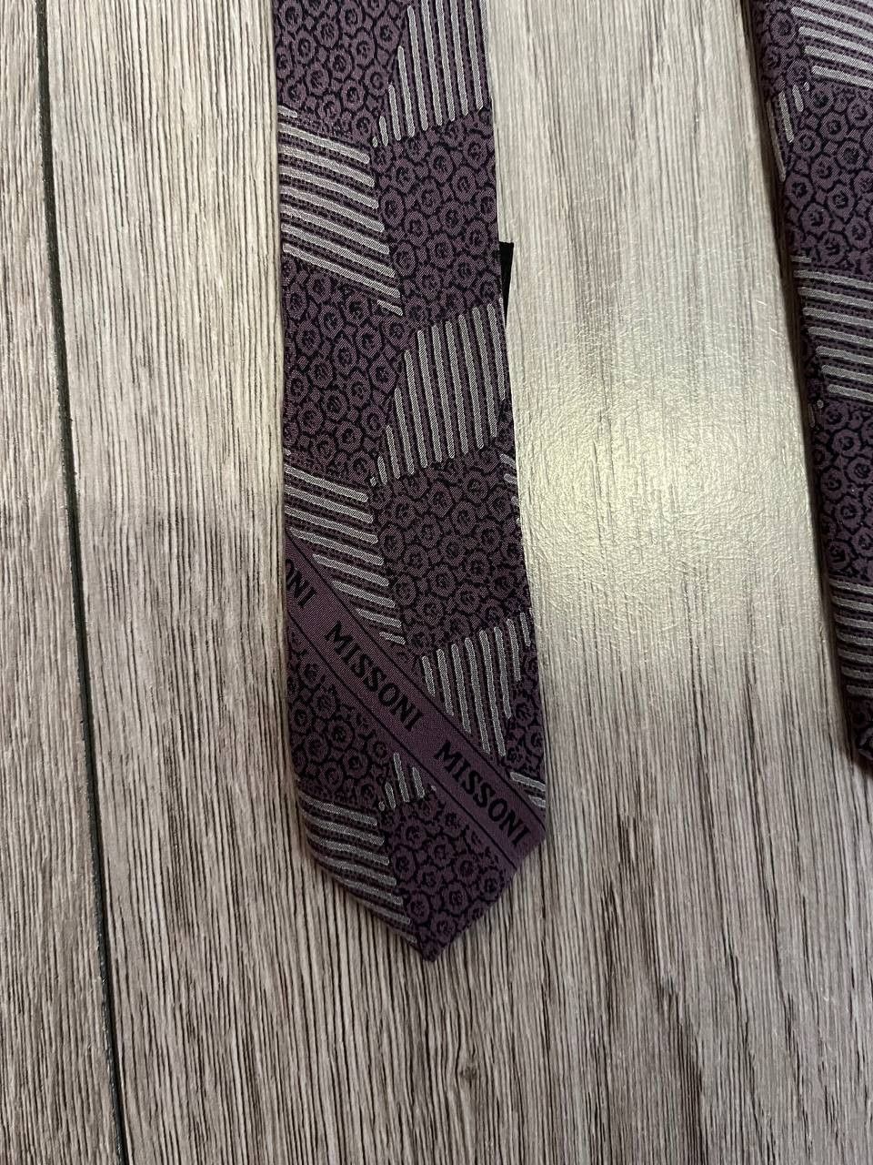 Missoni missoni cravatte tie silk multicolor Geometric Size ONE SIZE - 5 Thumbnail