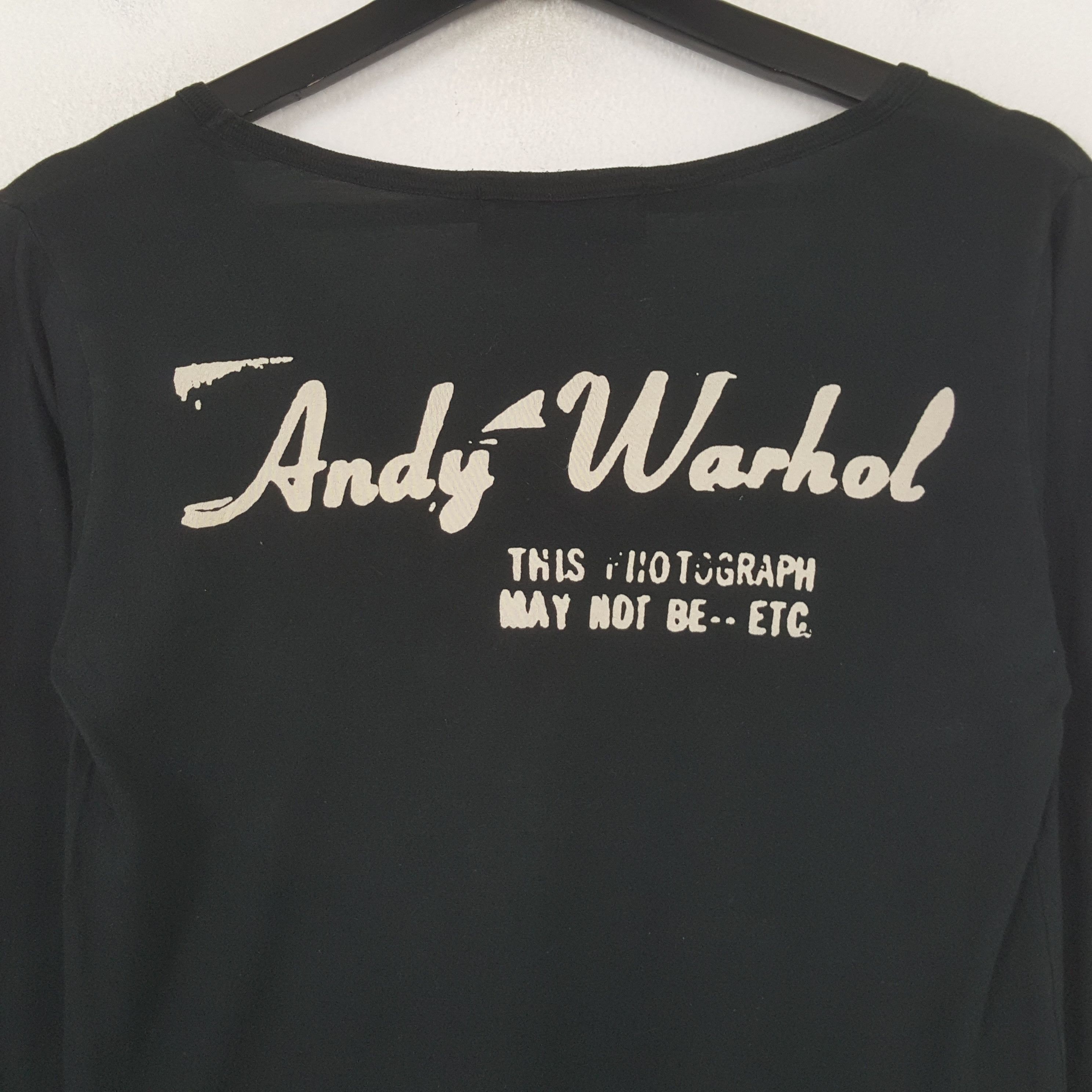 Andy Warhol × Hysteric Glamour × Vintage ANDY WARHOL x HYSTERIC GLAMOUR Japanese Brand Tshirt C285N27 Size XS / US 0-2 / IT 36-38 - 4 Thumbnail