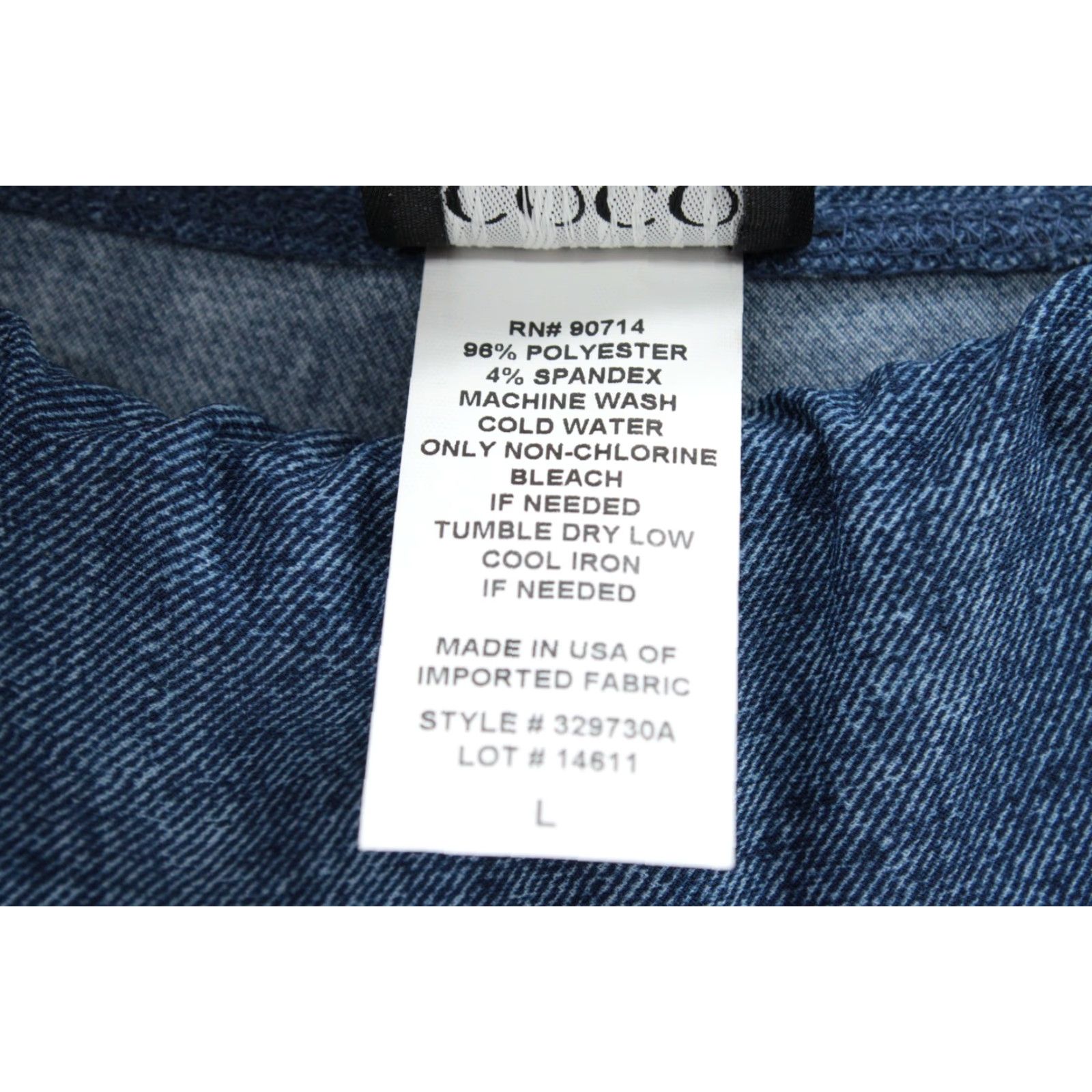 Vintage Coco Bianco BOHO Palazzo STRETCHY Lounge Pants Large Blue Embroidered Wide Leg Women's Pants Regular Size L Vintage Size 36" / US 14 / IT 50 - 7 Thumbnail