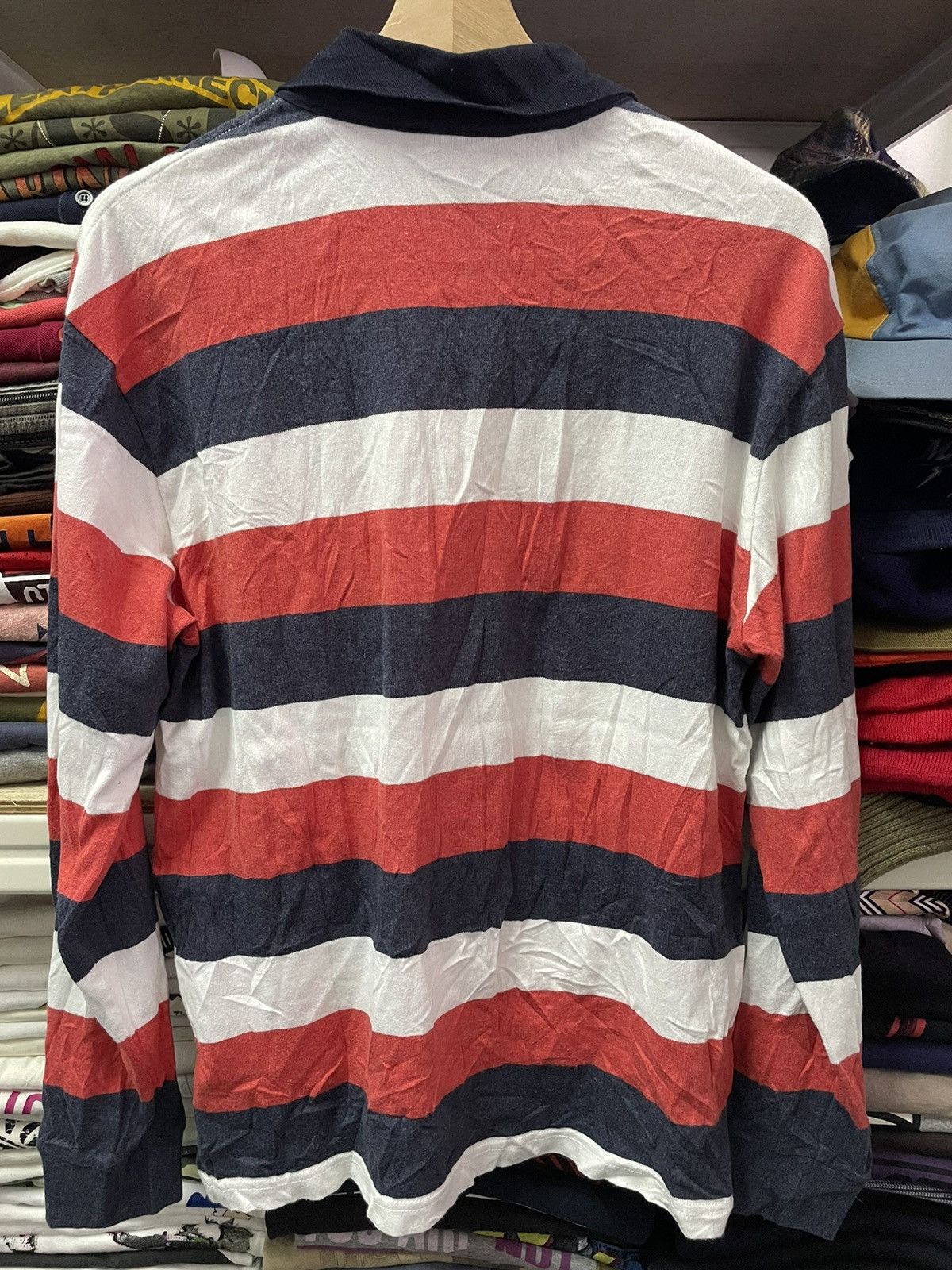 Canterbury of New Zealand Vintage Canterbury Rugby Stripe Shirt Size US L / EU 52-54 / 3 - 3 Thumbnail