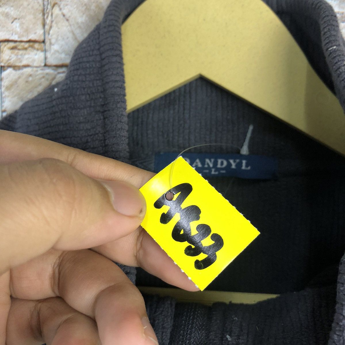 Japanese Brand × Vintage Pandly Black vintage jacket Knitwear #A833 Size US L / EU 52-54 / 3 - 11 Thumbnail