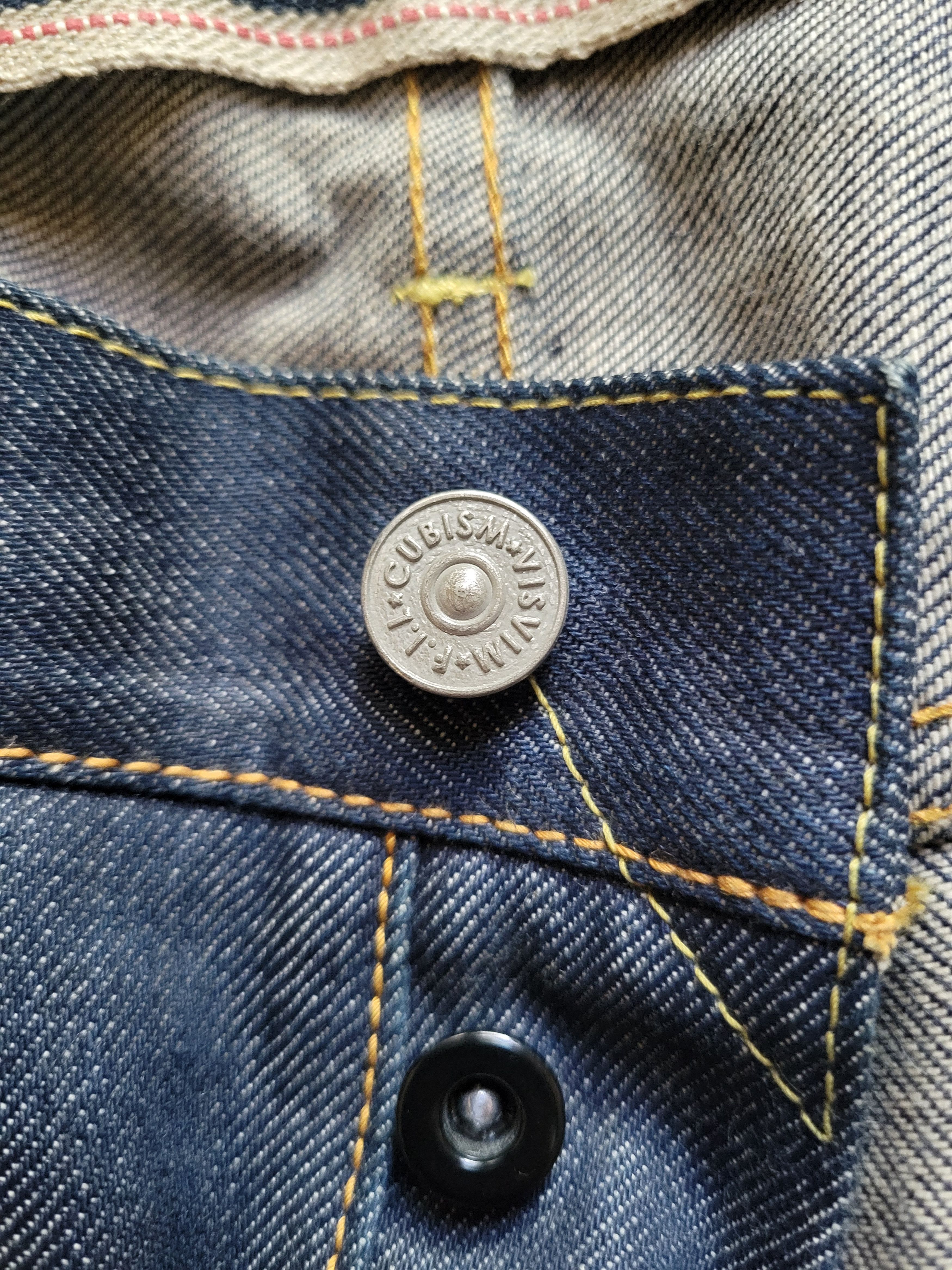 Visvim 01.2R/01 Slim Raw, Unwashed Denim Size US 30 / EU 46 - 13 Thumbnail