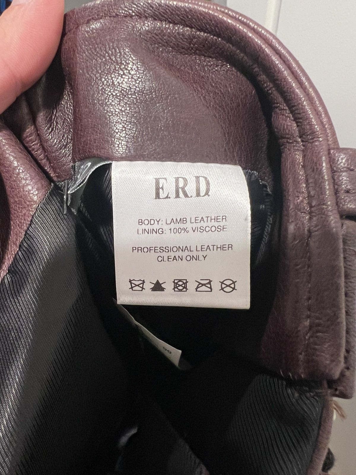 Enfants Riches Deprimes ERD GERMAN ENGINEERING LEATHER PANT Size US 32 / EU 48 - 7 Thumbnail