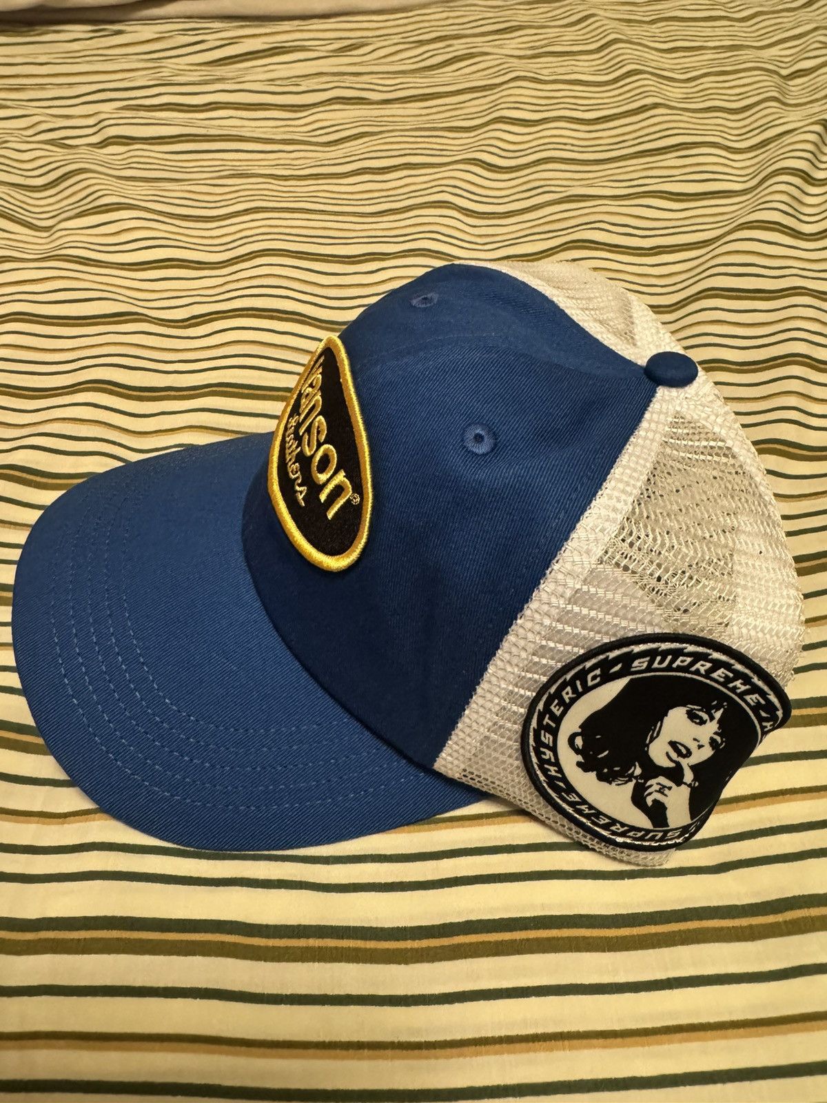 SUPREME/HYSTERIC GLAMOUR/VANSON LEATHERS MESH BACK 6-PANEL