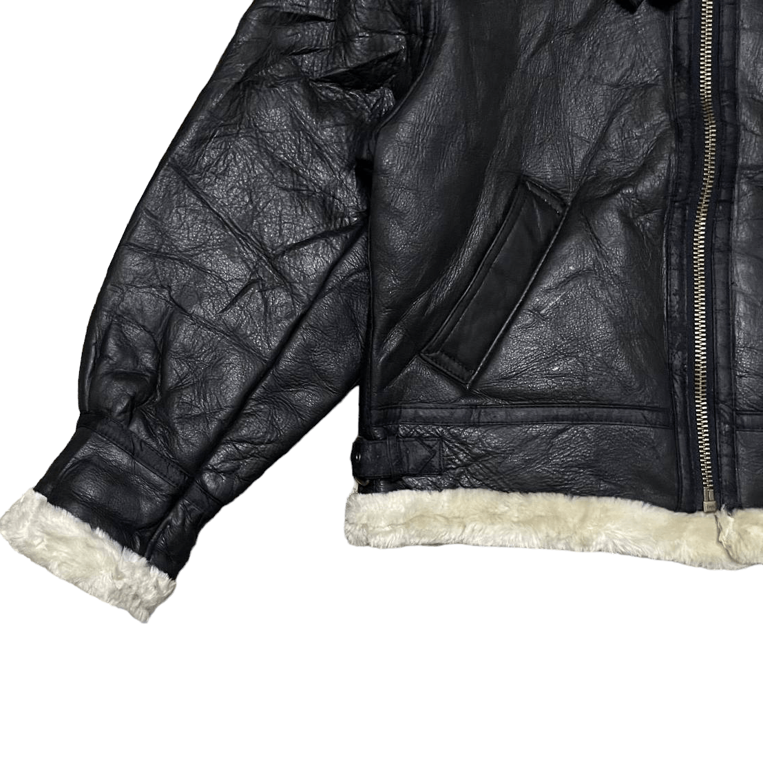Leather Vtg 00's Suntory Boss Coffee Leather Jacket Special Edition Size US M / EU 48-50 / 2 - 8 Thumbnail