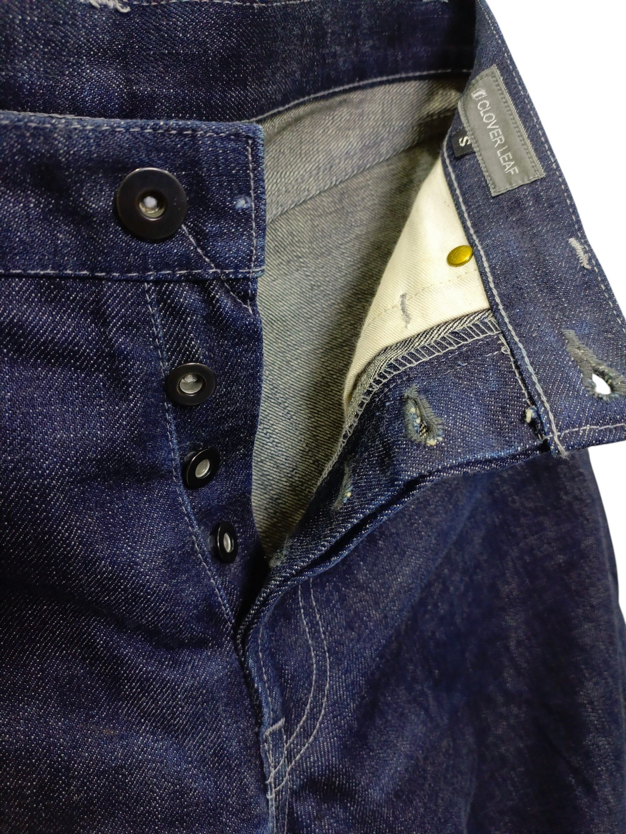 Japanese Brand Clover Leaf Selvedge Regular Jeans Size US 32 / EU 48 - 6 Thumbnail