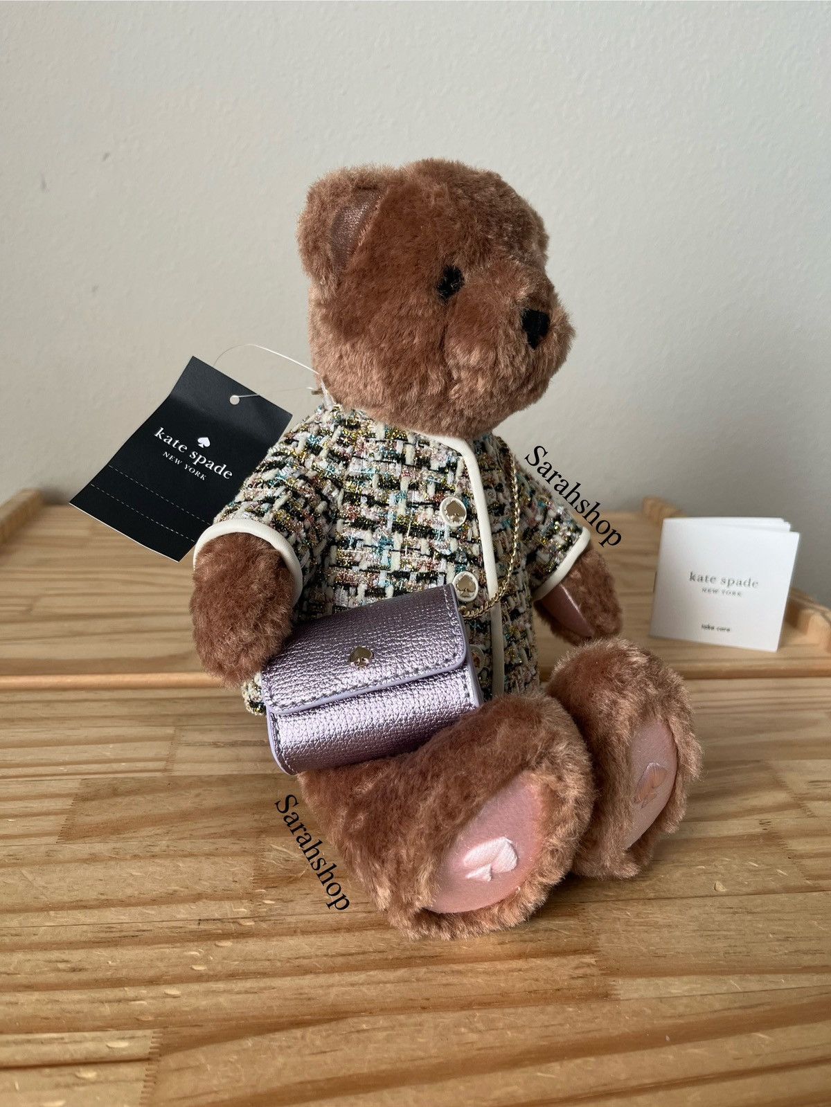 Kate Spade Kate Spade Oh What Fun 3D Teddy Bear Crossbody