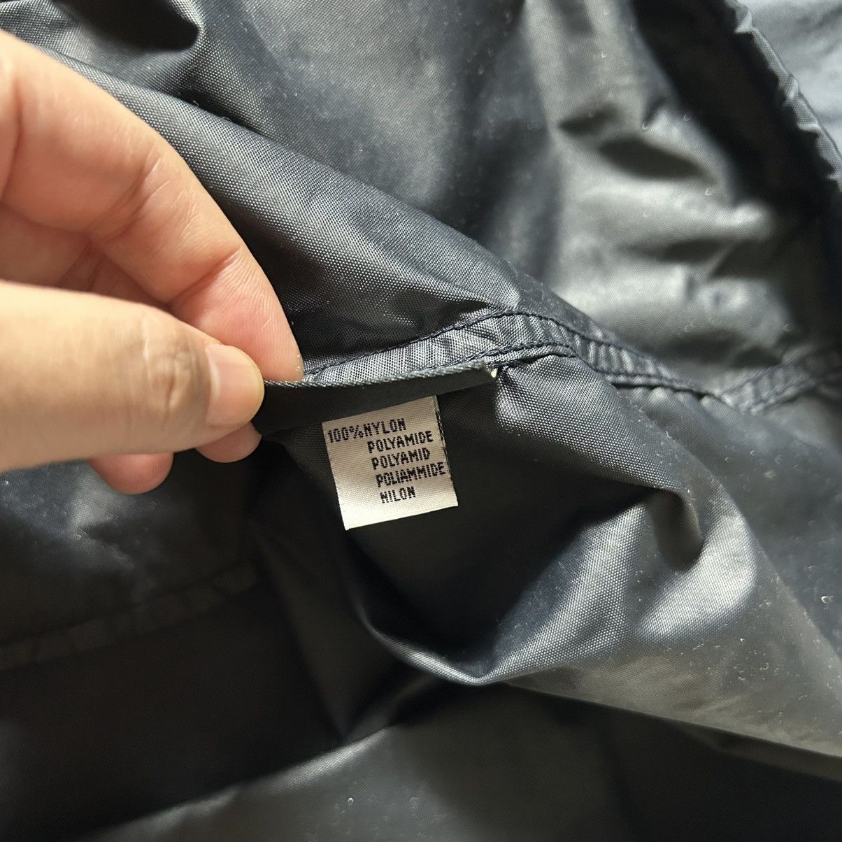 Napapijri Vintage Napapijri Big Logo Windbreaker Jacket Size US L / EU 52-54 / 3 - 7 Thumbnail