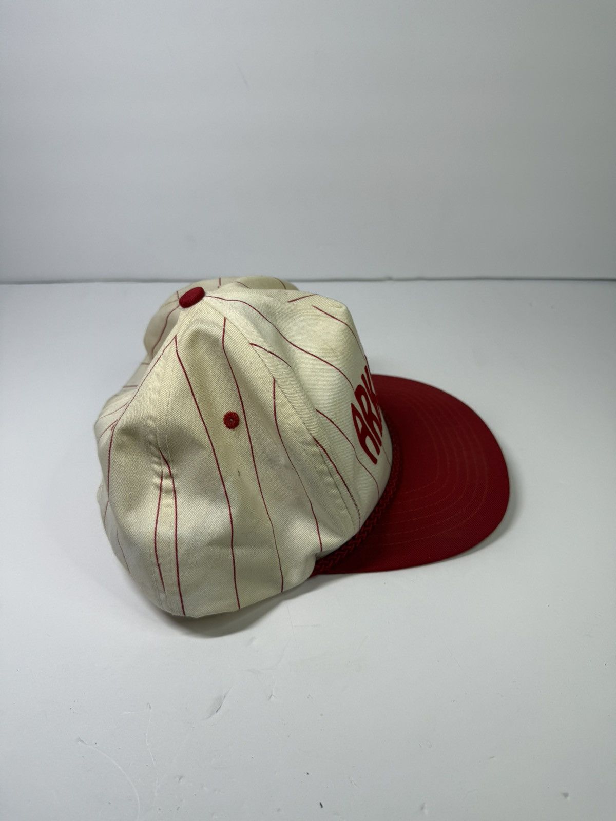 Other Vintage Arkansas Pinstripe Snapback Cap Size ONE SIZE - 9 Thumbnail