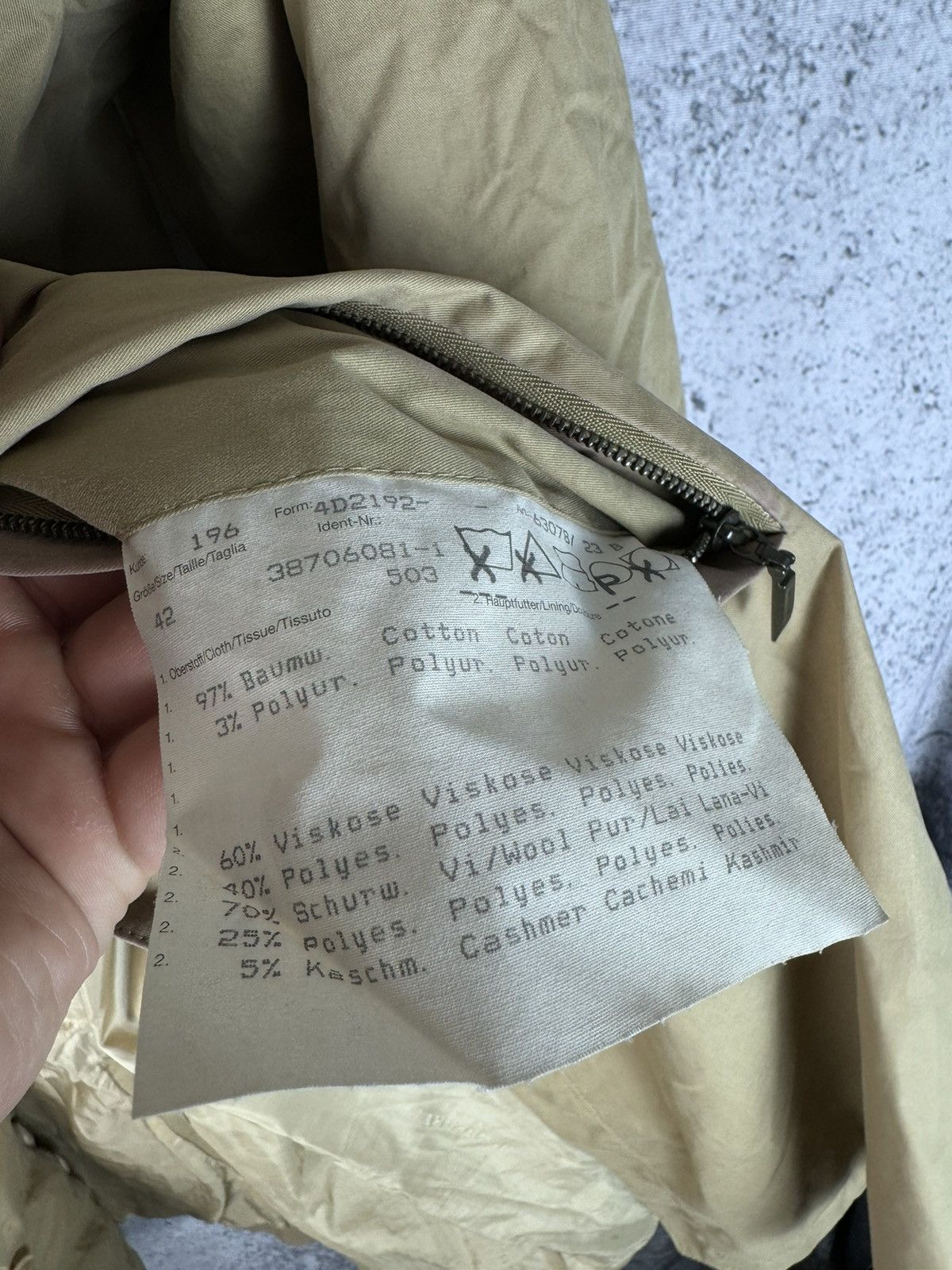 Burberry Vintage Burberrys Nova Check Trench Coat Jacket Size M / US 6-8 / IT 42-44 - 6 Thumbnail