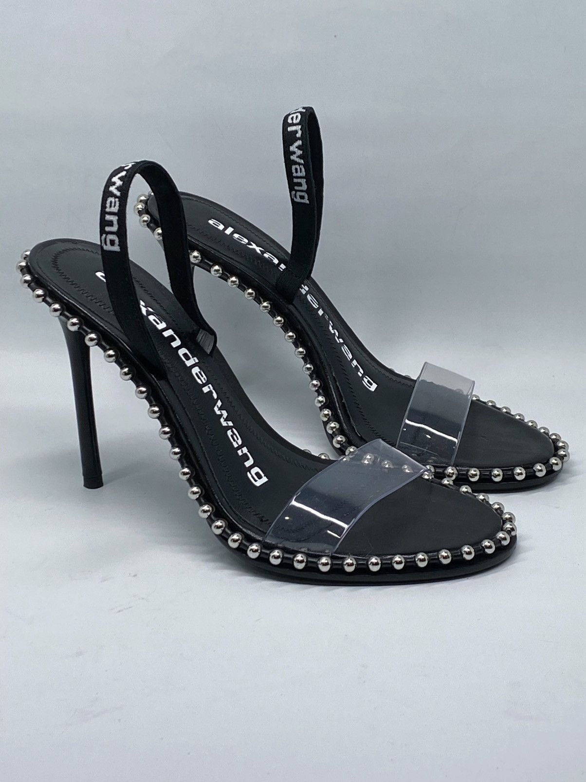Alexander Wang Alexander Wang Nova Studded PCV Slingback Sandals size 36 Size US 6 / IT 36 - 4 Thumbnail