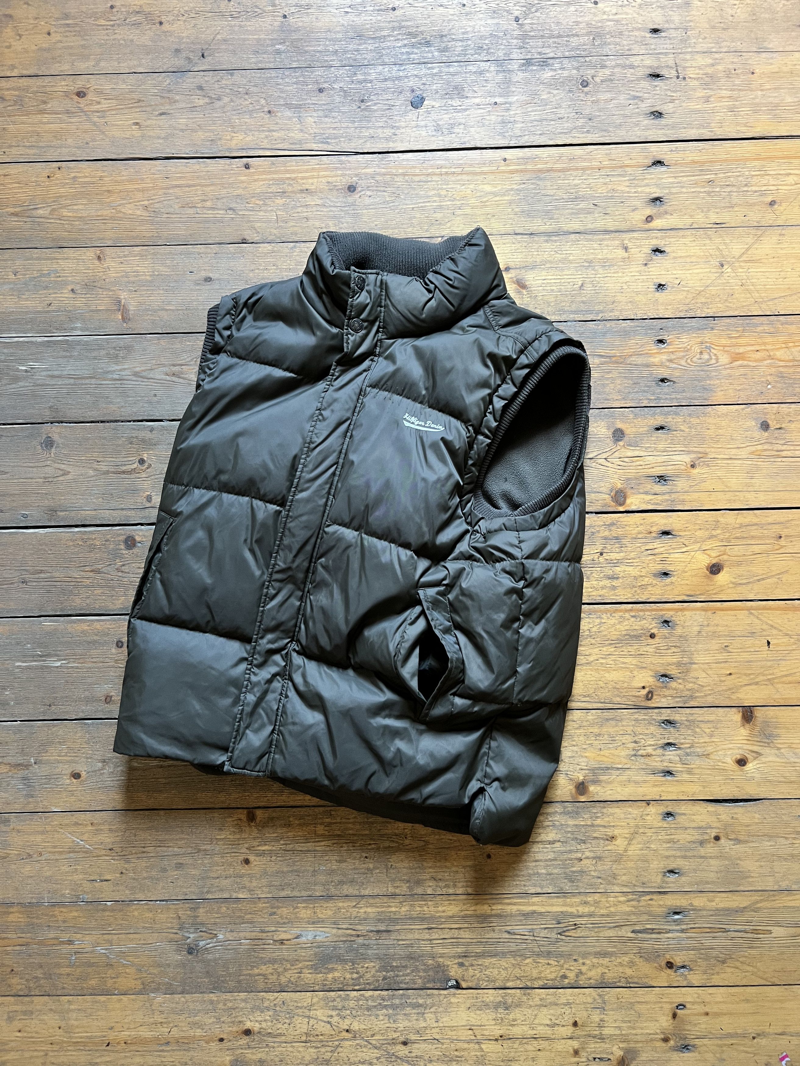 Other Vintage Tommy Down Double Side Fleece Puffer Vest 90s Size US XL / EU 56 / 4 - 3 Thumbnail