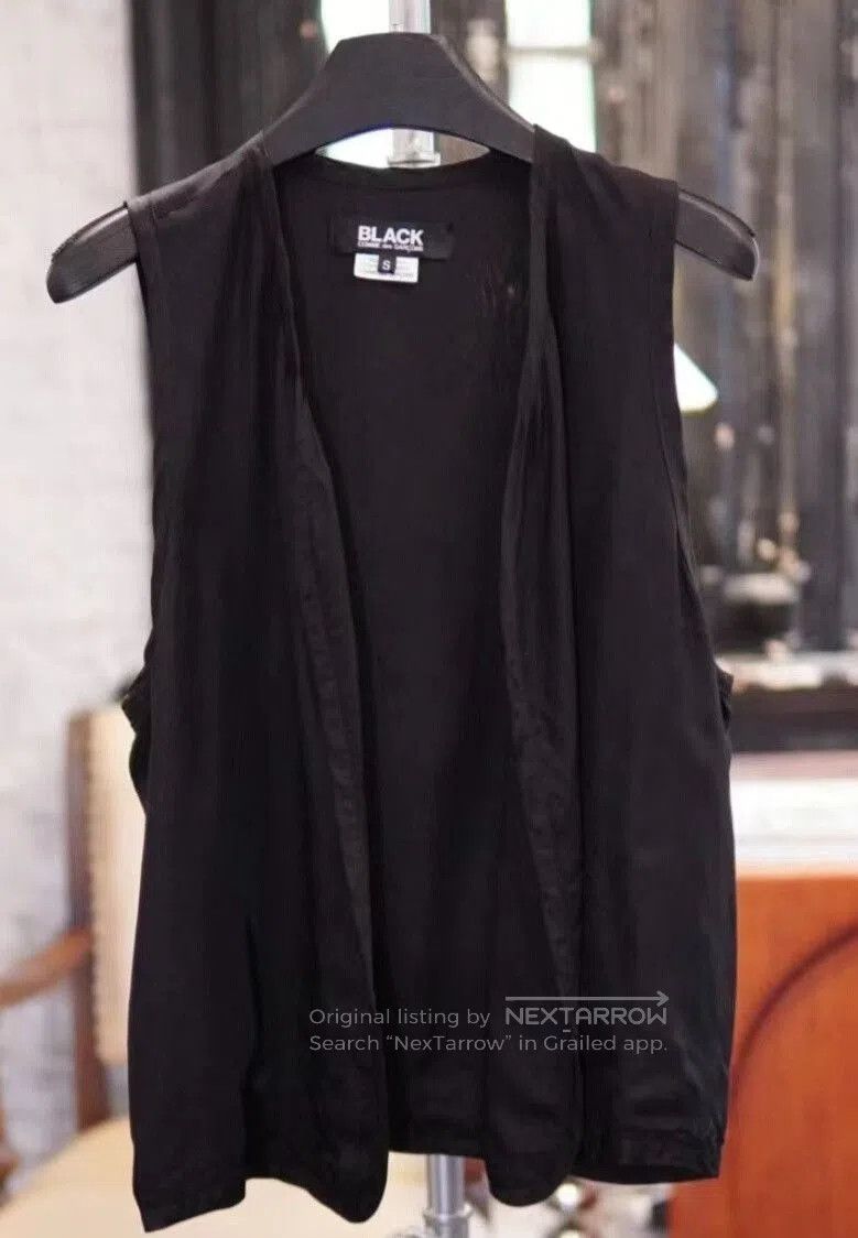 Comme des Garcons Black black satin embroidered vest by commedesgarcons. Size US S / EU 44-46 / 1 - 2 Thumbnail