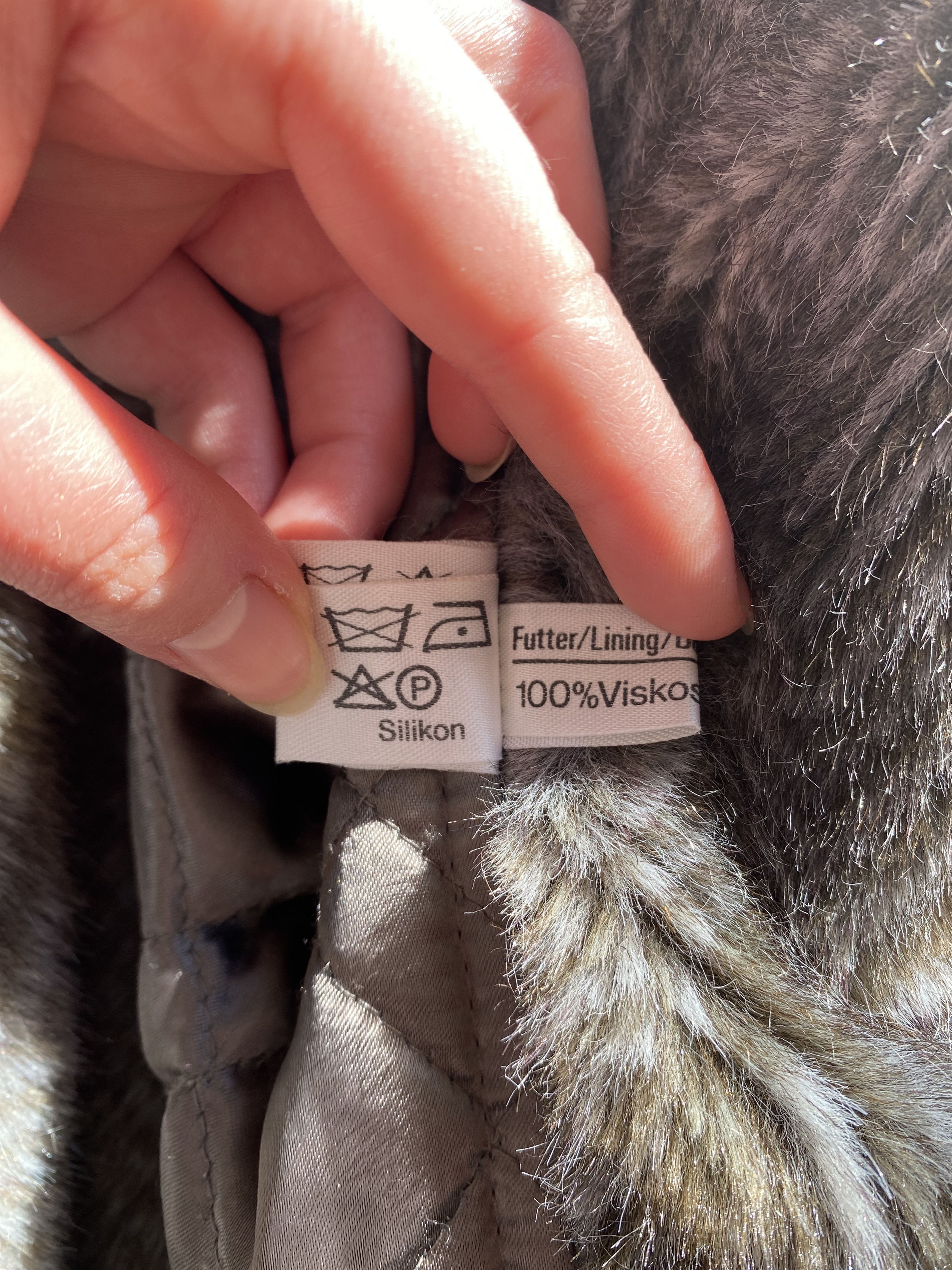 Designer Delmod coat lined with Jolipel faux fur Size M / US 6-8 / IT 42-44 - 9 Thumbnail