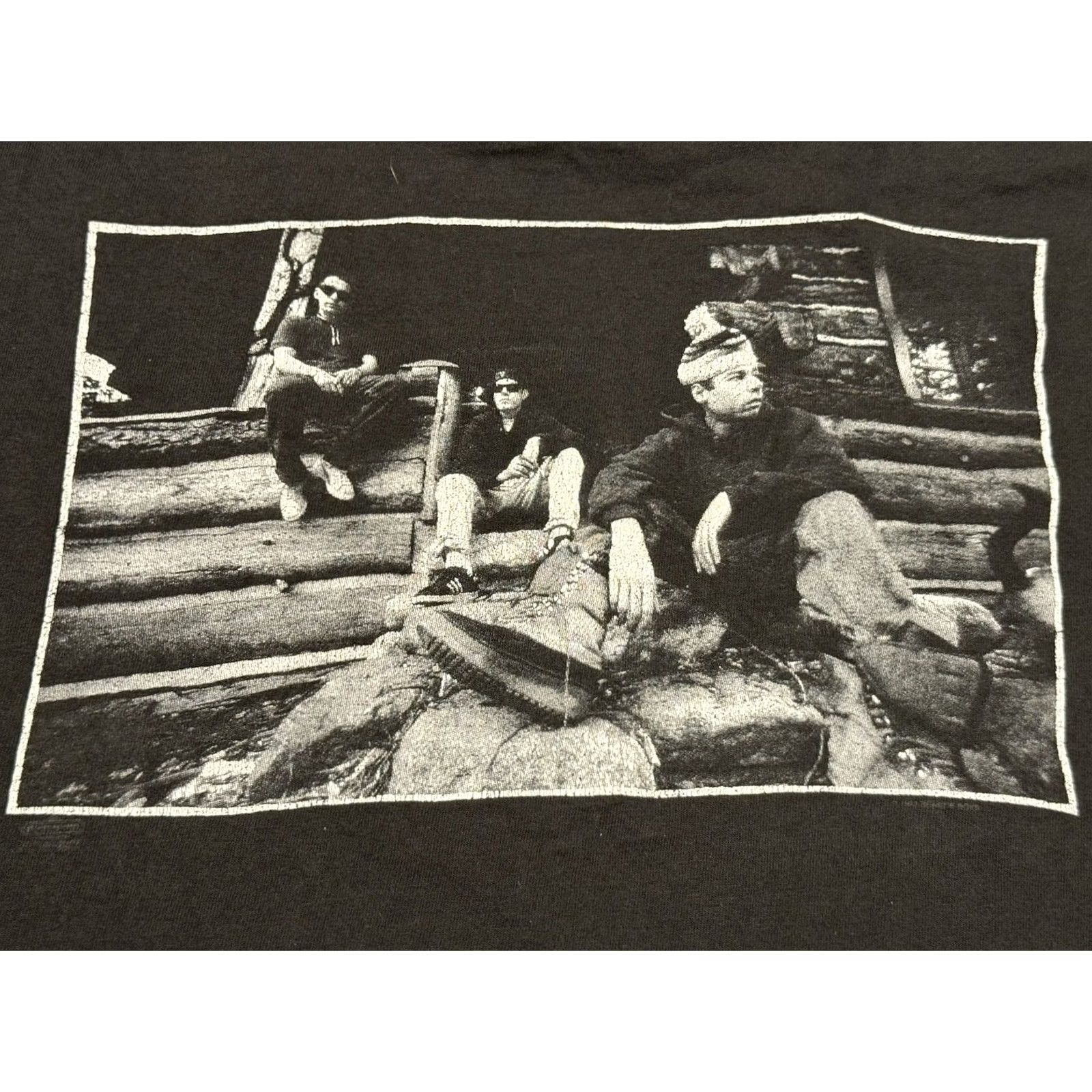 Thrasher VINTAGE Winterland Beastie Boys Cropped Chopped Thrashed T-Shirt XL Black 90s Hip Hop Rap Band NY Punk MCA Mike D Ad-Rock Size US XL / EU 56 / 4 - 3 Thumbnail
