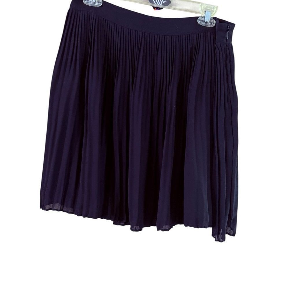 Ann Taylor Ann Taylor Black Mini Skirt Size 32" / US 10 / IT 46 - 3 Thumbnail