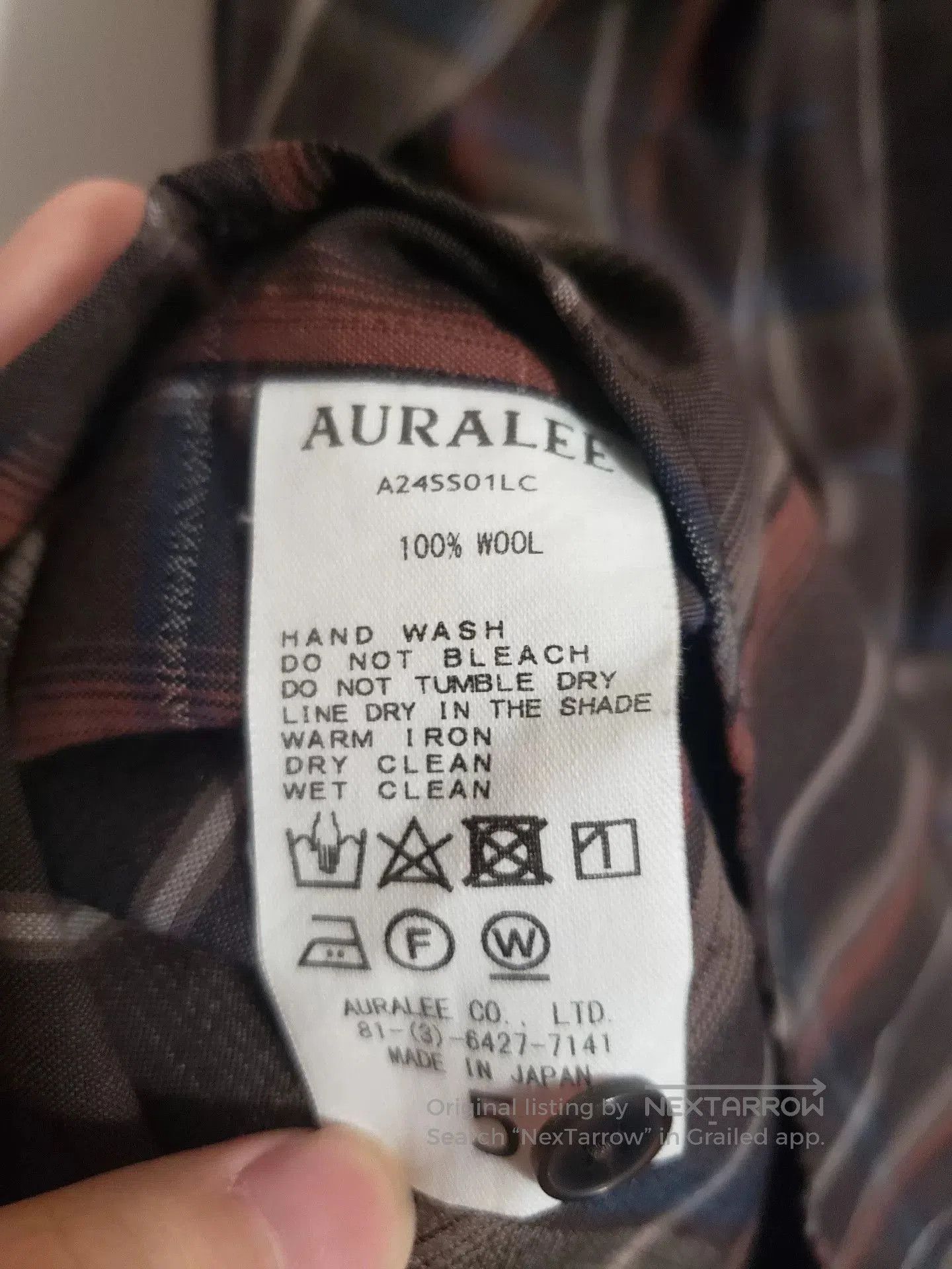 Auralee Auralee 24SS Super Light Wool Check Shirt. Size US XXL / EU 58 / 5 - 3 Thumbnail