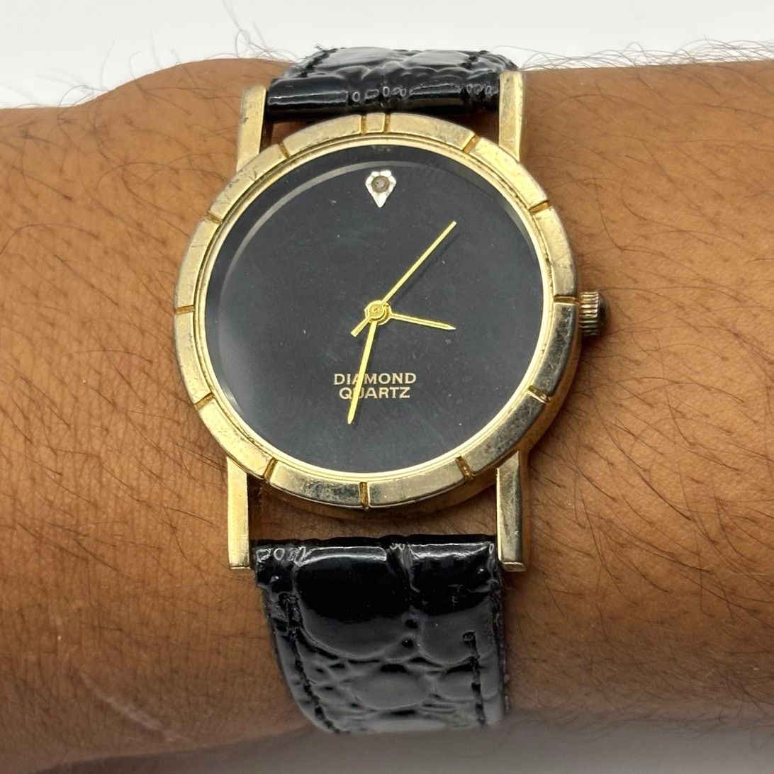 Other Vintage Gold & Black Men's Watch Size ONE SIZE - 6 Thumbnail