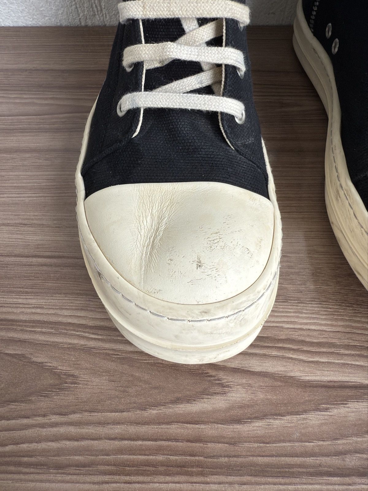 Rick Owens Drkshdw Canvas drkshdw Ramones Size US 10.5 / EU 43-44 - 8 Thumbnail