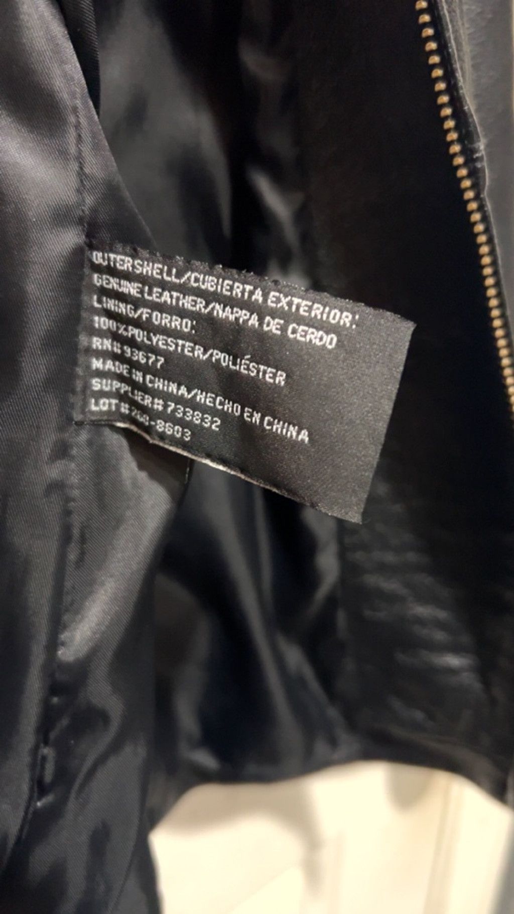 Worthington Women's Worthington Black Leather Jacket M Size M / US 6-8 / IT 42-44 - 7 Thumbnail