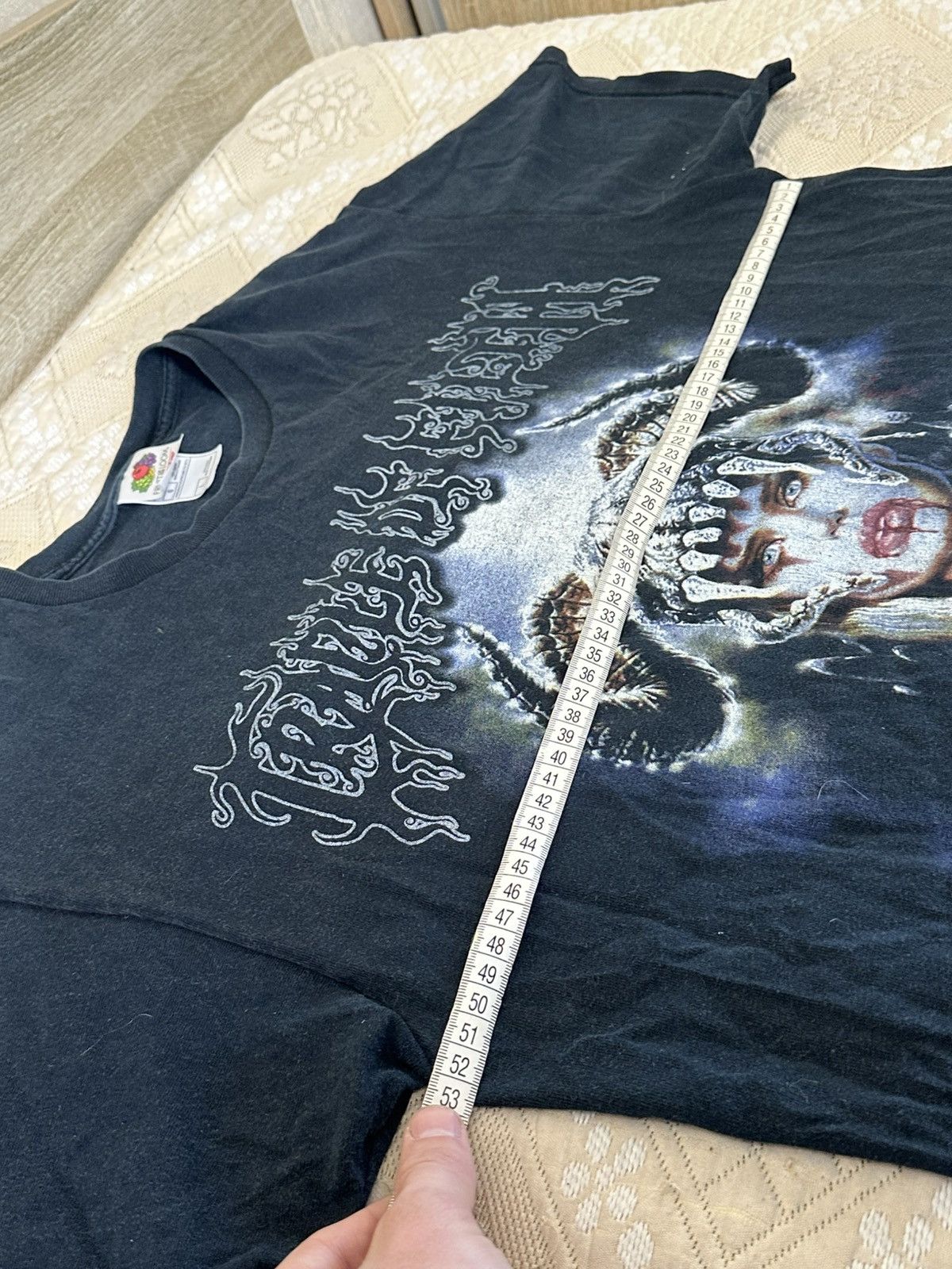 Band Tees 🔥 Vintage 90s Cradle Of Filth Viking Woman Metal Band Shirt Size US L / EU 52-54 / 3 - 8 Thumbnail