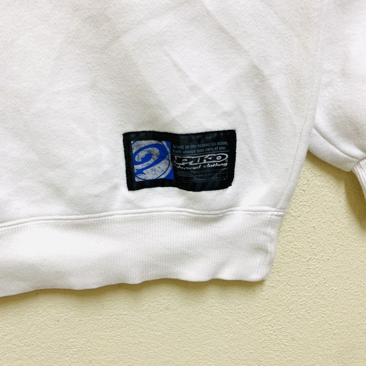 Vintage Vintage PIKO HAWAIIAN LONGBOARD WEAR Embroidery Sweatshirt Size US L / EU 52-54 / 3 - 8 Thumbnail