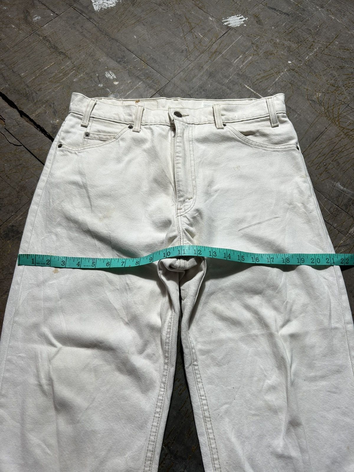 Levi's × Vintage Vintage Levi’s 550 Orange Tab Denim Jeans Size US 33 - 12 Thumbnail