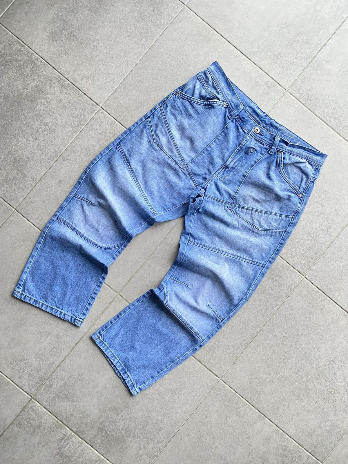 Other Vintage Y2K Blue Denim Jeans Size US 36 / EU 52 - 1 Thumbnail