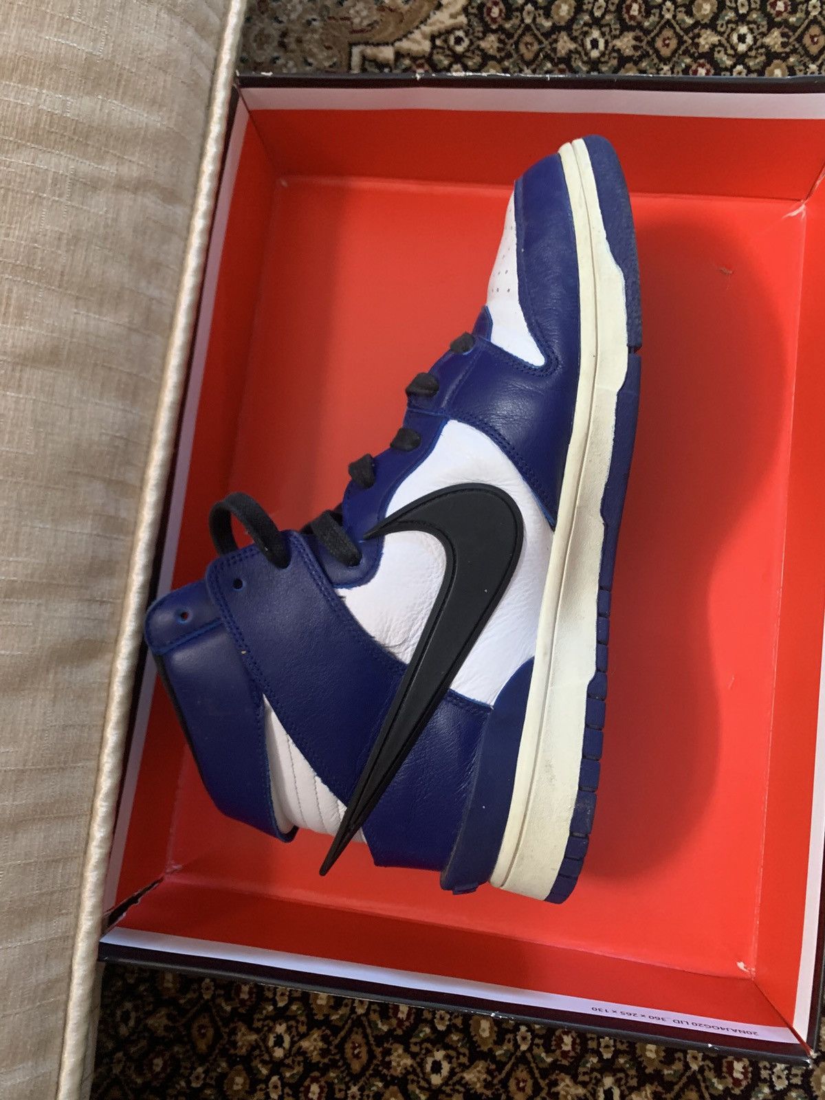 Ambush Design × Nike Ambush X Nike dunk high royal blue Size US 12 / EU 45 - 2 Thumbnail