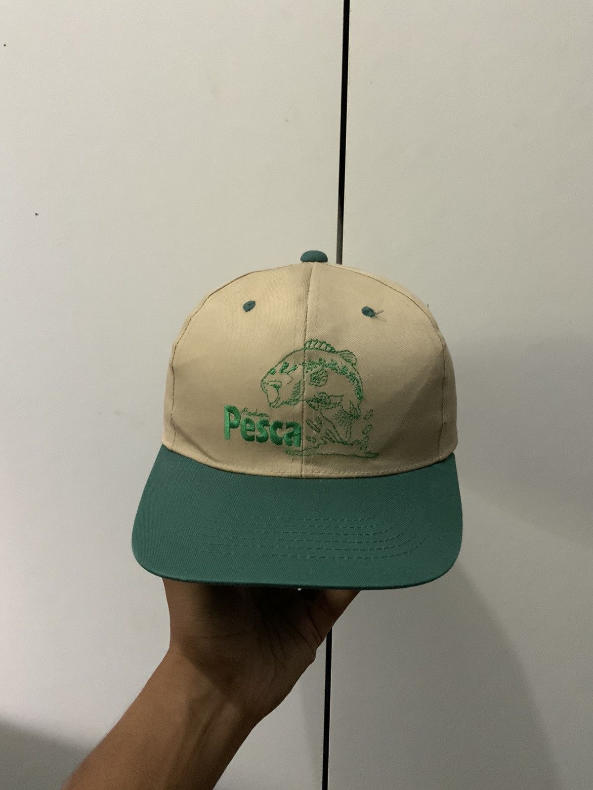 Vintage Pesca Embroidery Hat Size ONE SIZE - 5 Thumbnail