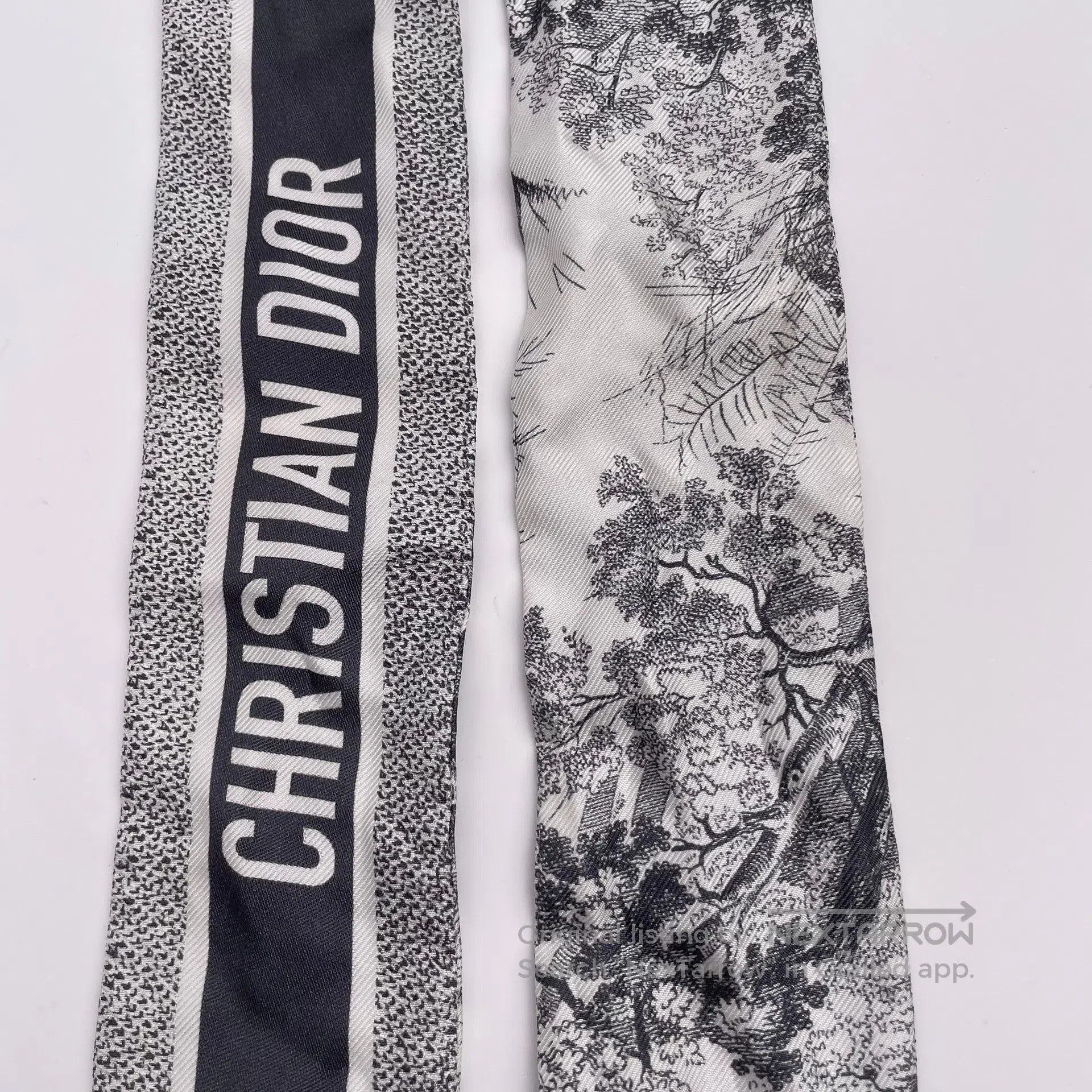 Dior Dior Silk Scarf Hair Tie| Size ONE SIZE - 2 Thumbnail