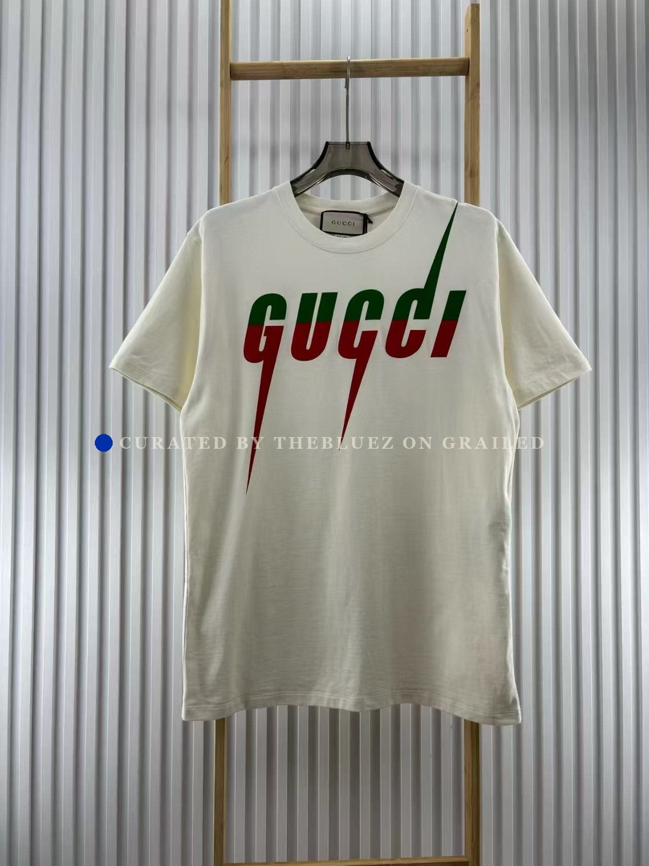 Gucci Gucci Lightning Letters T-shirt Size US S / EU 44-46 / 1 - 1 Thumbnail