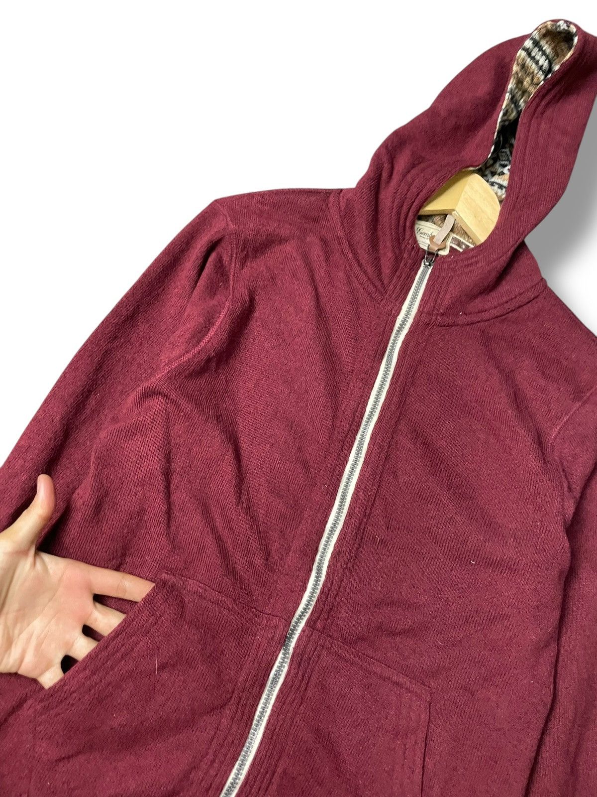 Japanese Brand × Vintage GEMBONY Vintage Garments Hooded Zipper Jacket (82) Size US L / EU 52-54 / 3 - 5 Thumbnail