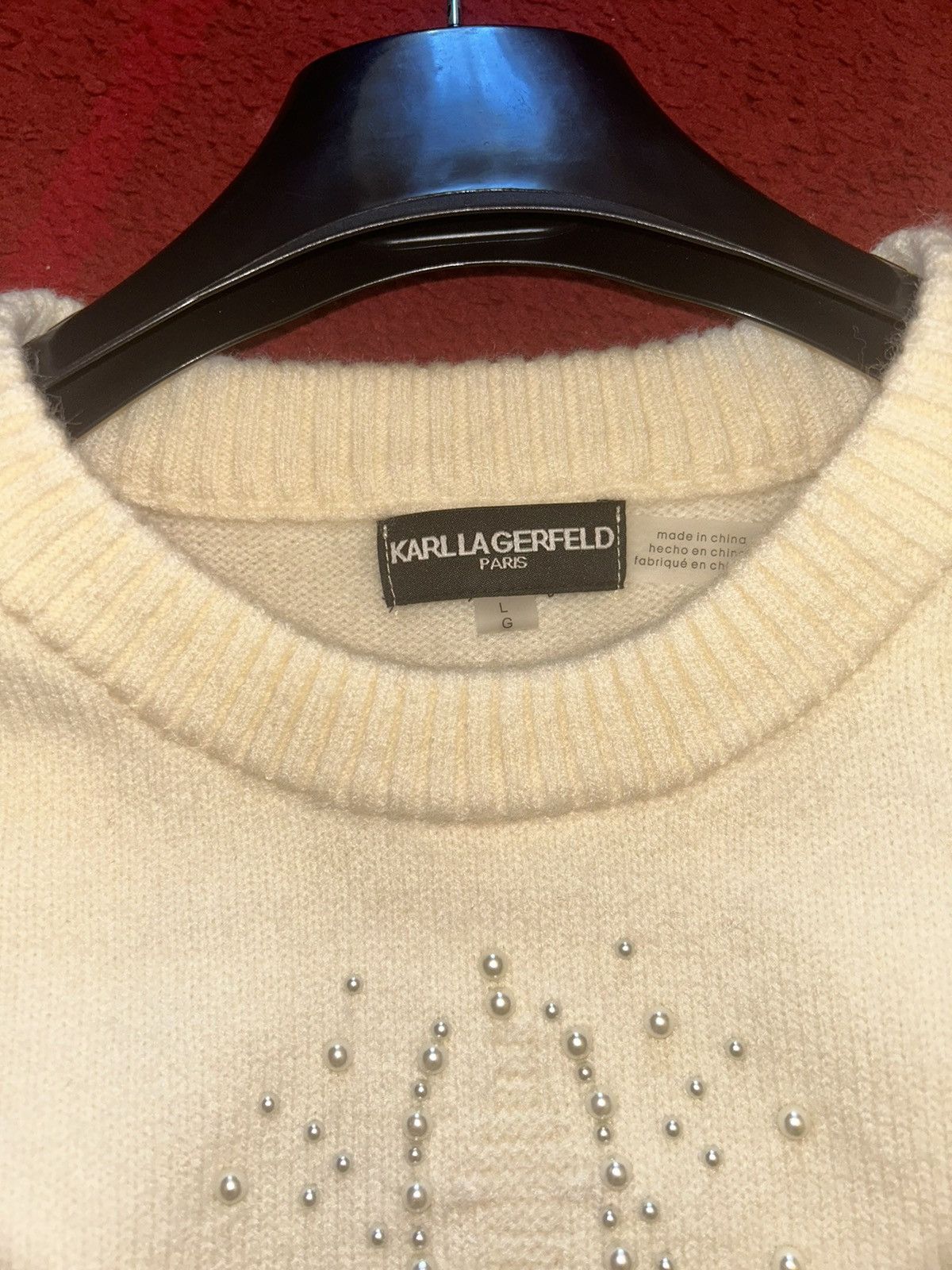 Karl Lagerfeld Karl Lagerfeld White Long Sleeve Size L / US 10 / IT 46 - 4 Thumbnail