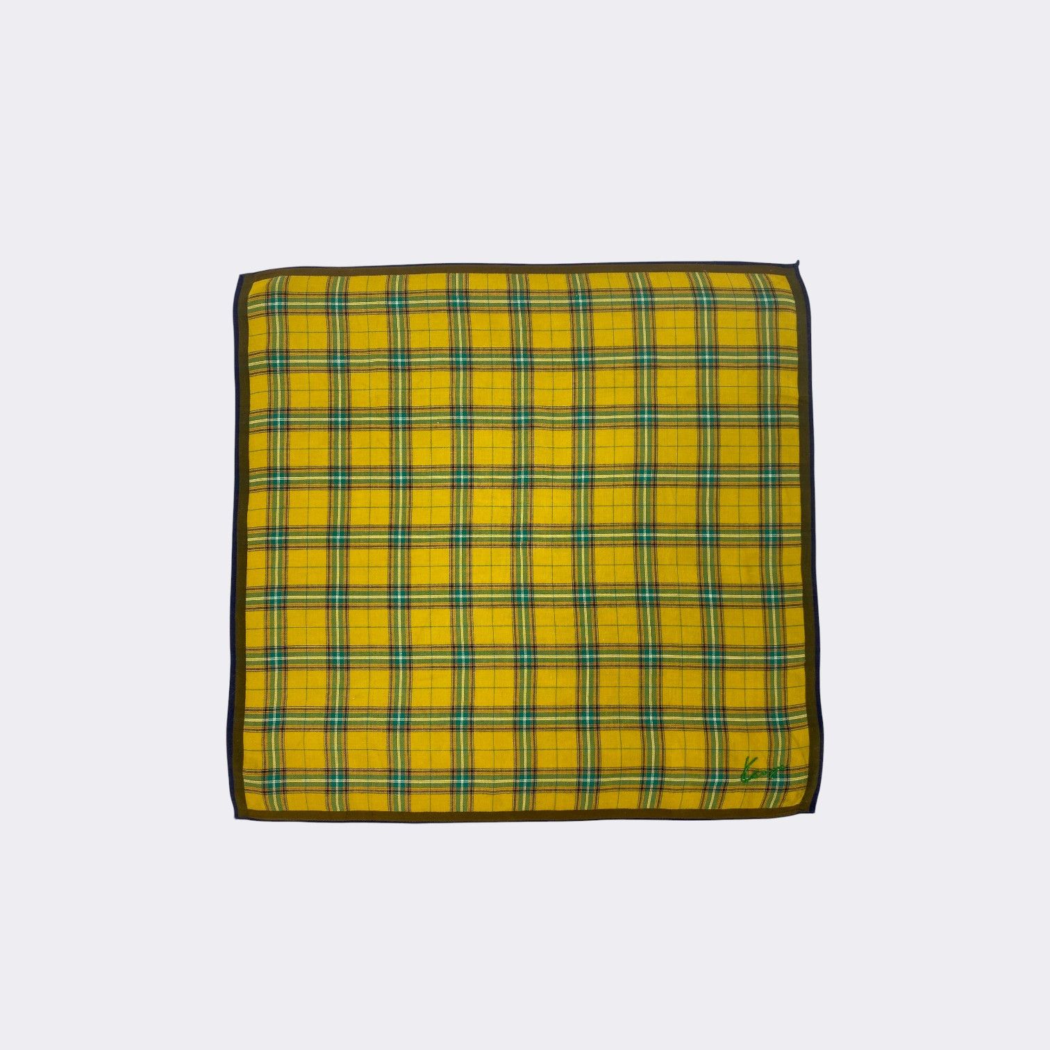 Kenzo × Vintage Vintage Kenzo Handkerchief Neckerchief Bandana H147P Size ONE SIZE - 2 Thumbnail