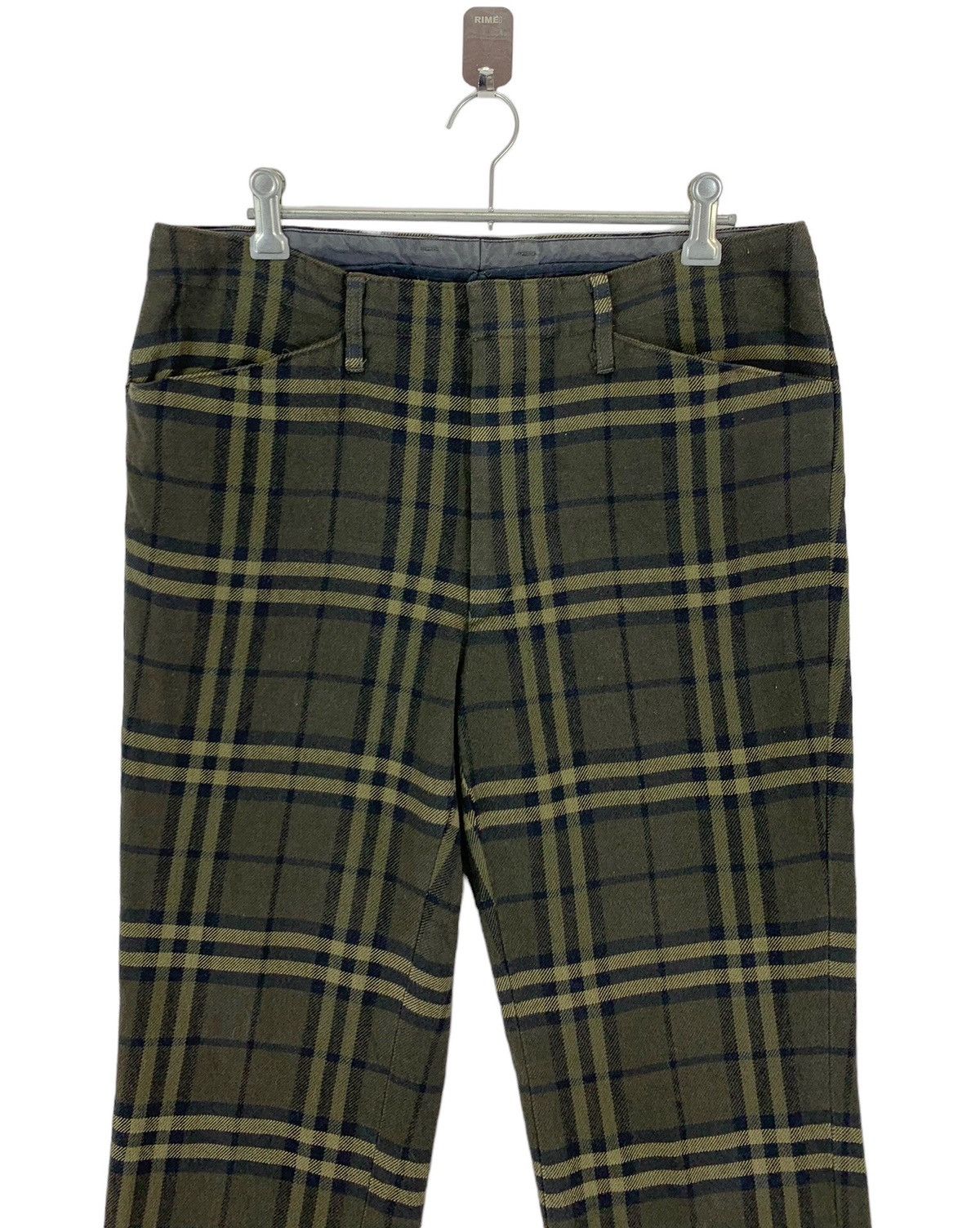 Yohji Yamamoto A.A.R YOHJI YAMAMOTO SIGNATURE TARTAN PANT Size 31" - 4 Thumbnail