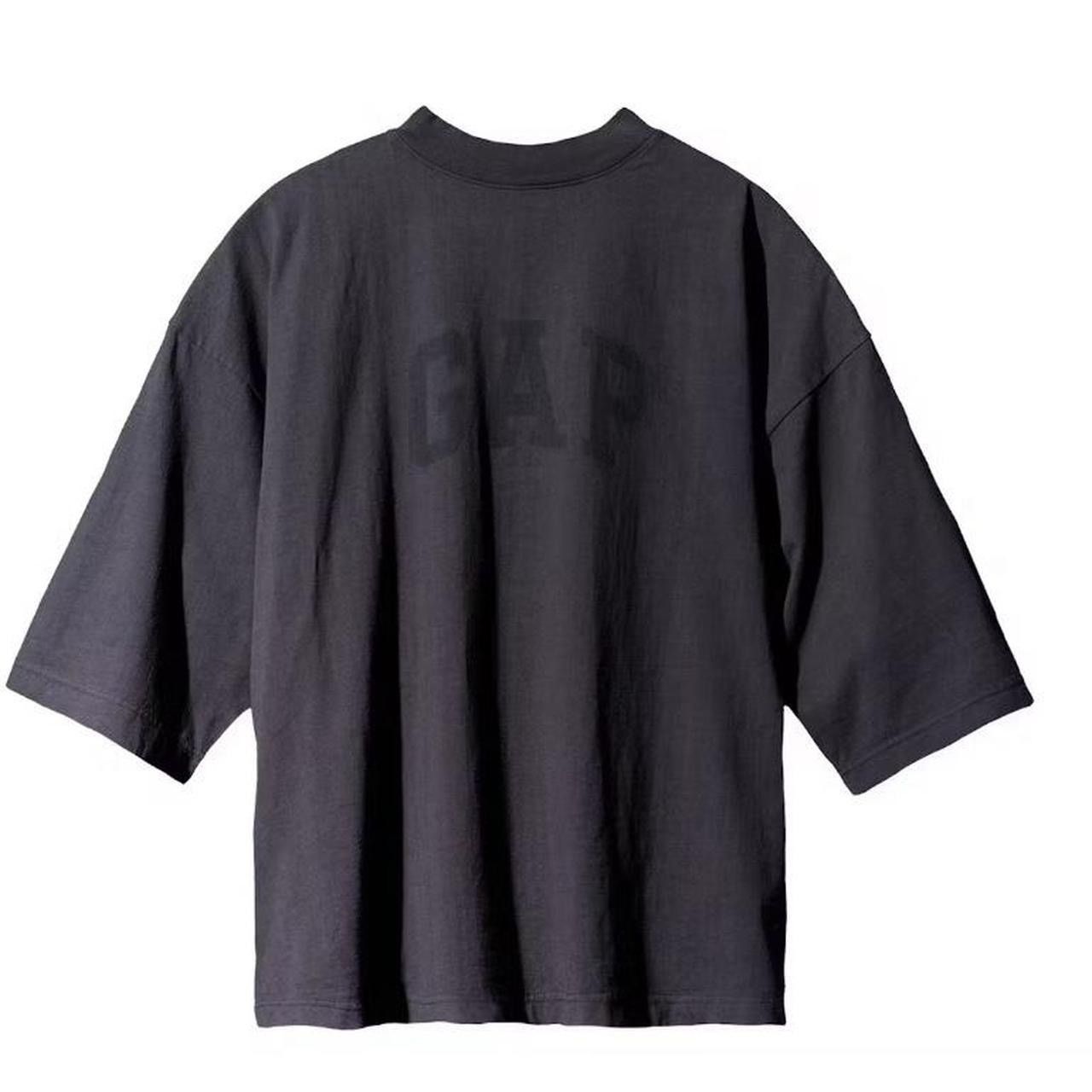 Balenciaga × Gap × Yeezy Yeezy Gap Balenciaga Dove 3/4 Tee Black Size US S / EU 44-46 / 1 - 4 Thumbnail