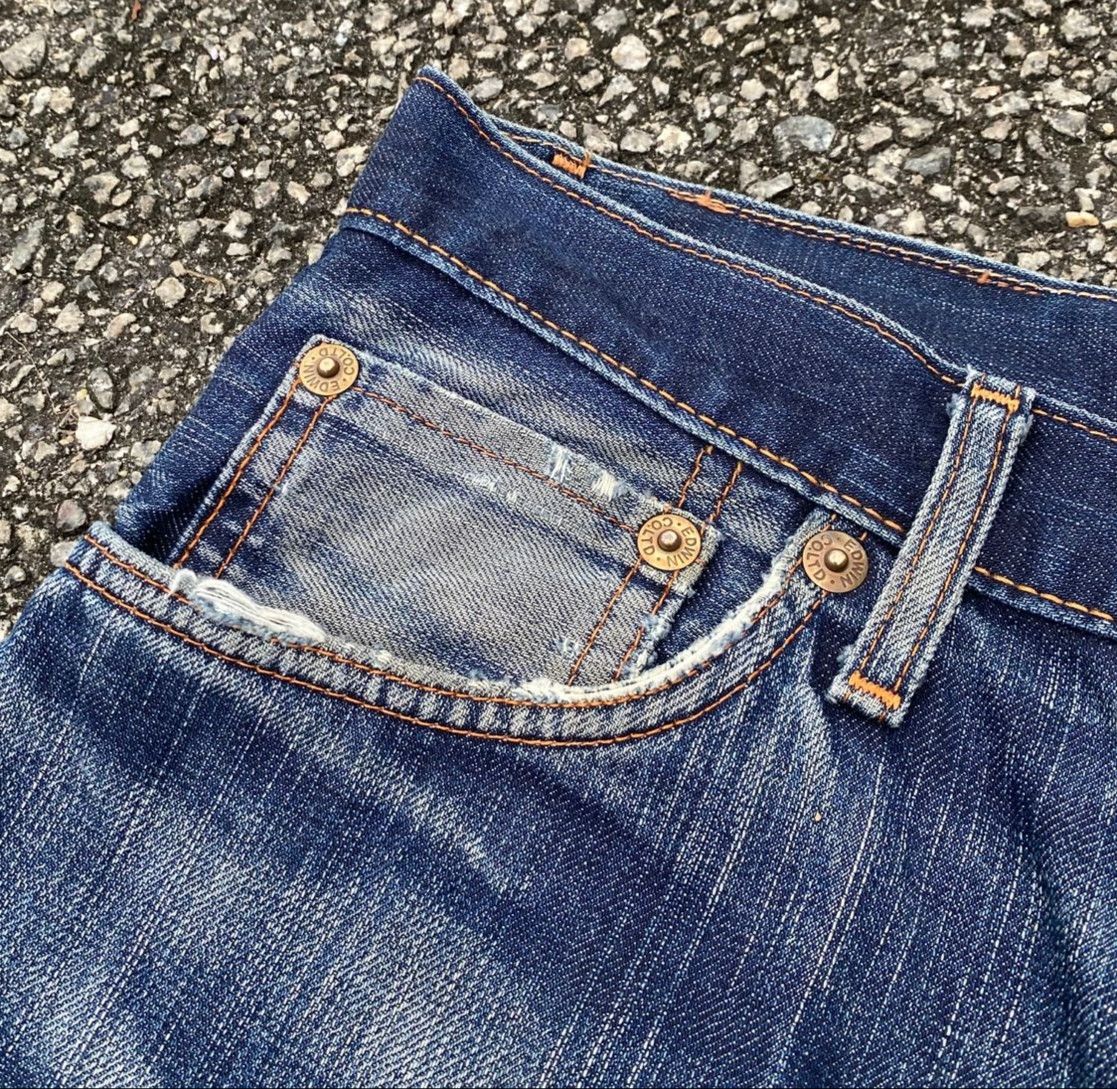 Edwin Vintage Edwin Distressed Denim Size US 31 - 10 Thumbnail