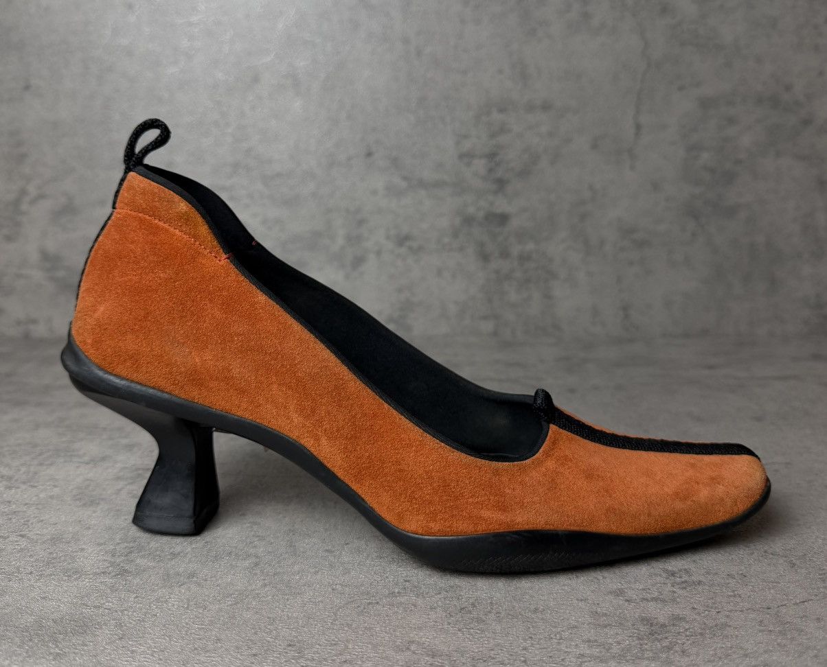 Prada PRADA - FW1999 SUEDE KITTEN HEELS Size US 6 / IT 36 - 3 Thumbnail