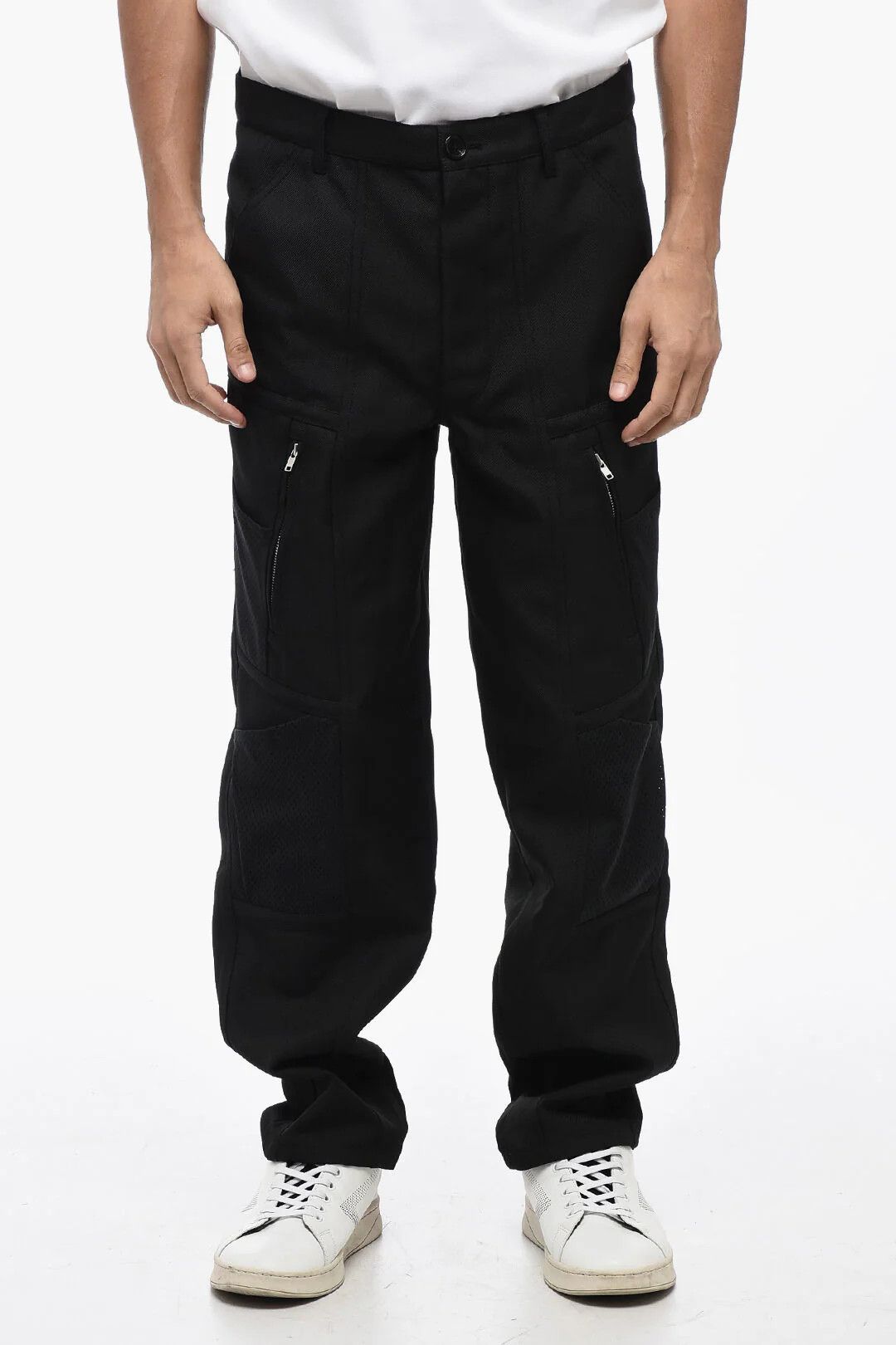 Comme des Garcons og1mm0326 Twill Cargo Pant in Black Size US 30 / EU 46 - 1 Thumbnail