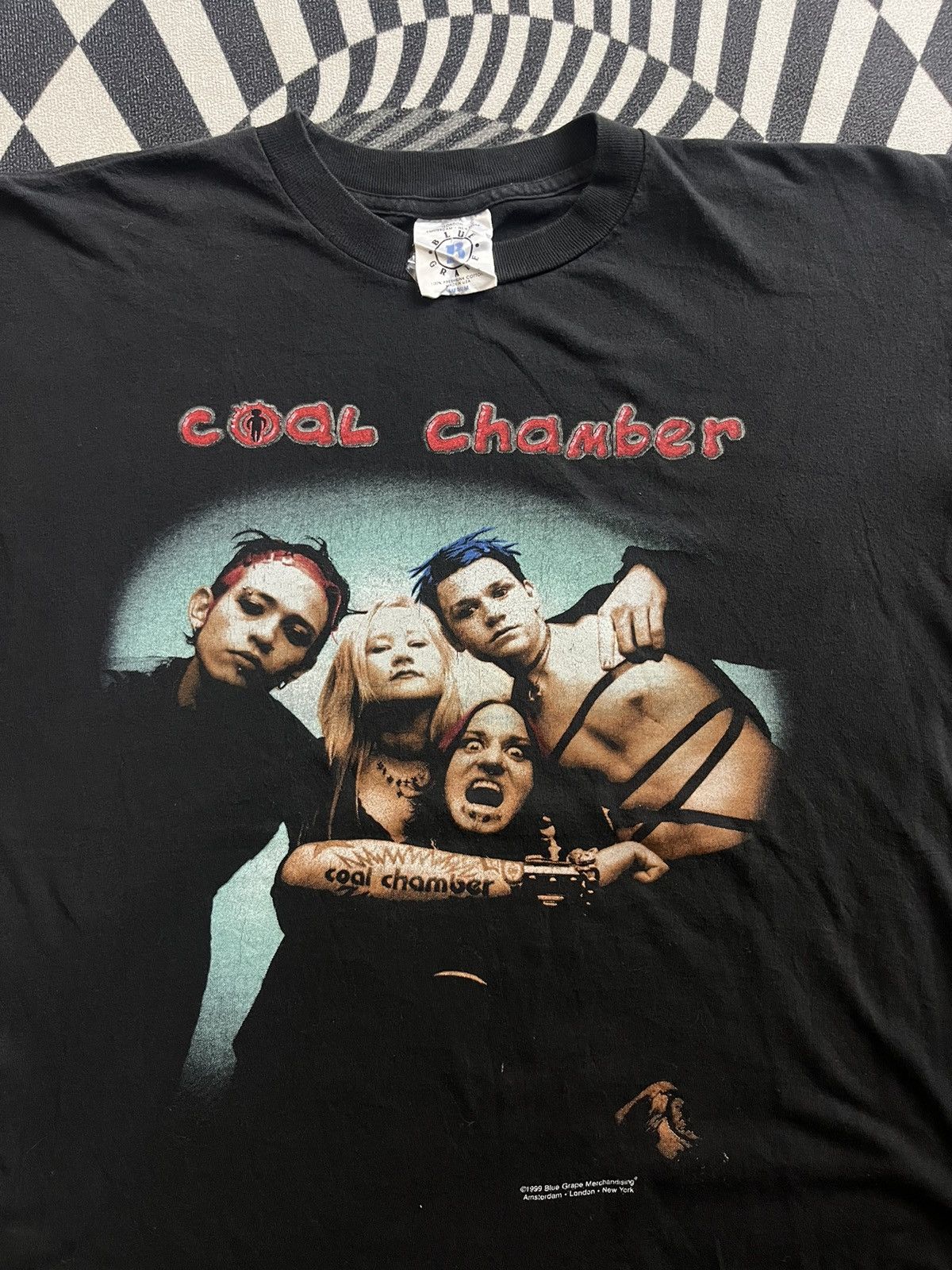 Band Tees Vintage COAL CHAMBER 1999’s Numetal Band Tshirt Size US M / EU 48-50 / 2 - 5 Thumbnail