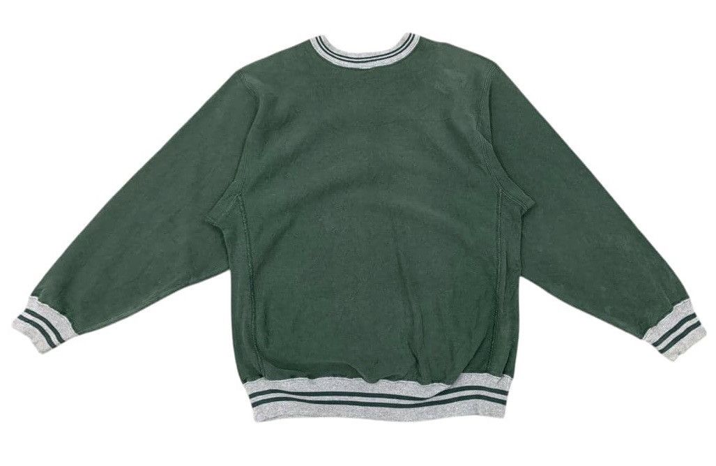 Champion × Vintage Vtg Champion Reverse Weave Big Logo Embroidered Sweatshirt Size US XL / EU 56 / 4 - 2 Thumbnail