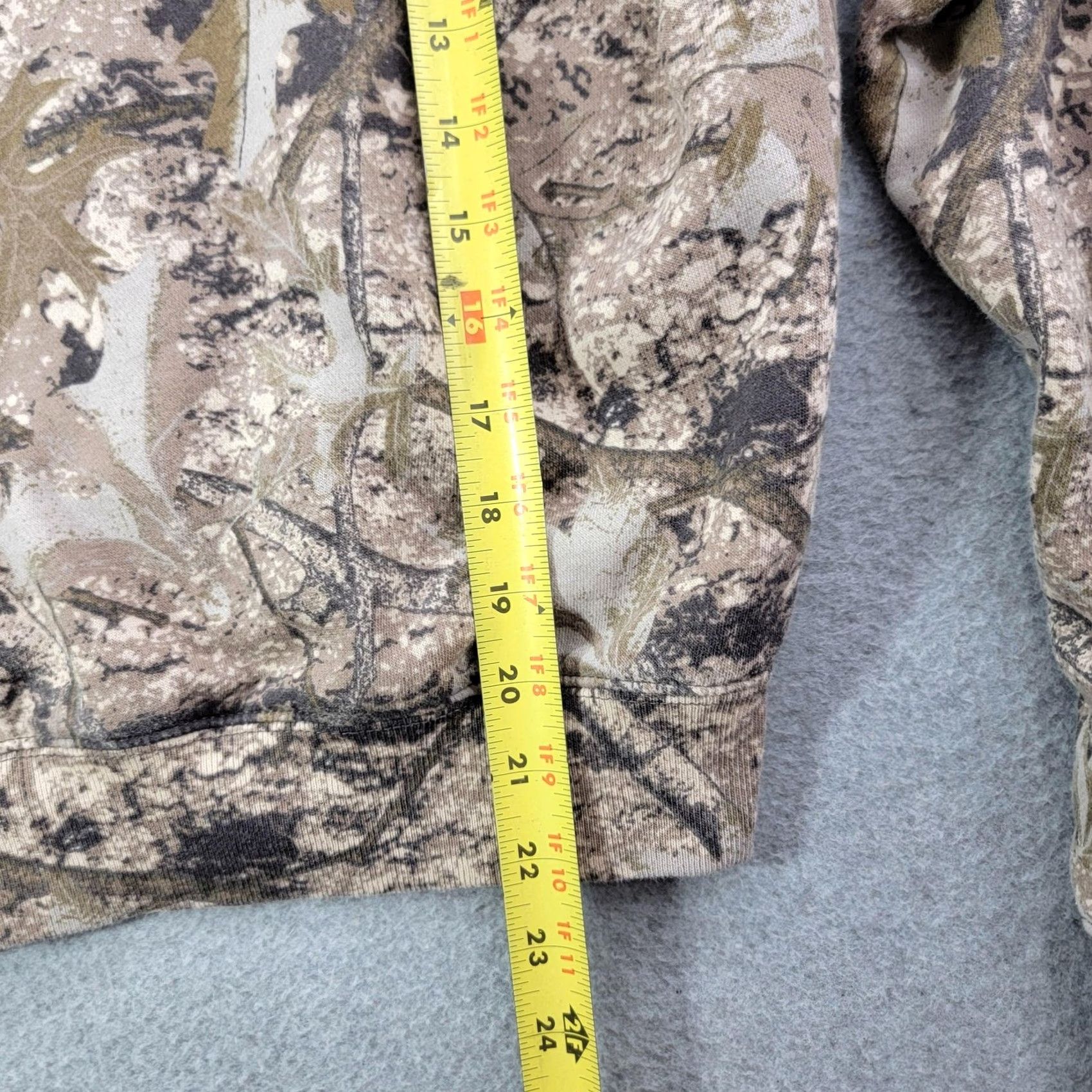 Aeropostale VINTAGE Aeropostale Hoodie Teens S Brown Camouflage Pullover Fleece Kangaroo Pocket Hunting Size US S / EU 44-46 / 1 - 5 Thumbnail
